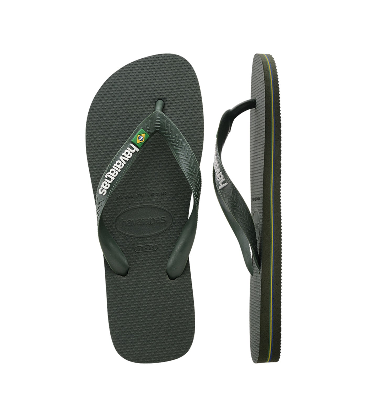 Brasil Logo Green Olive/Green Olive