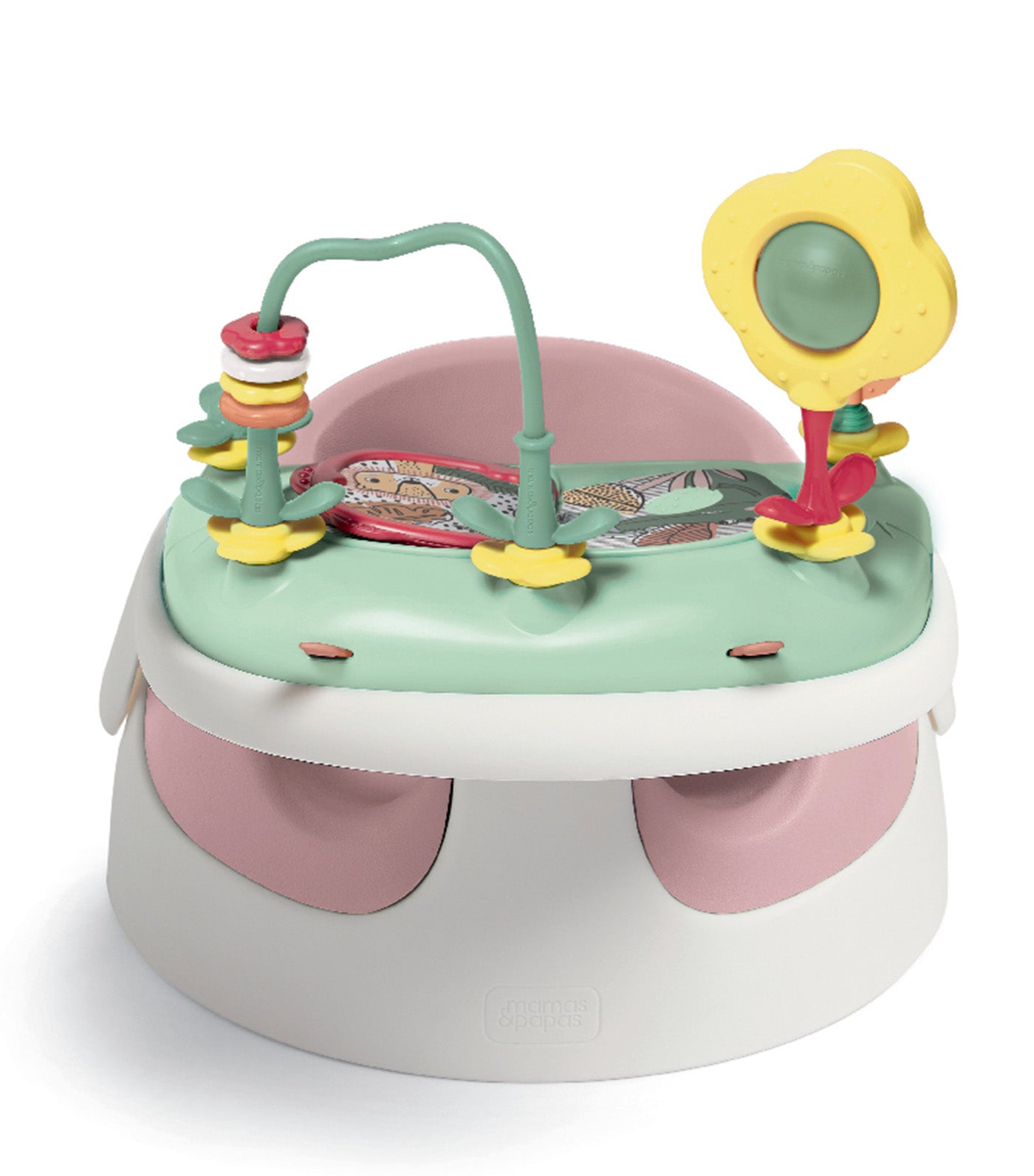 Snug Floor Seat with Activity Tray - Blossom