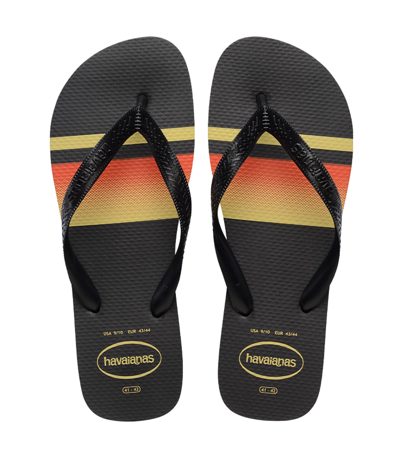 Top Basic Flip Flops Black/Black/Black/Black