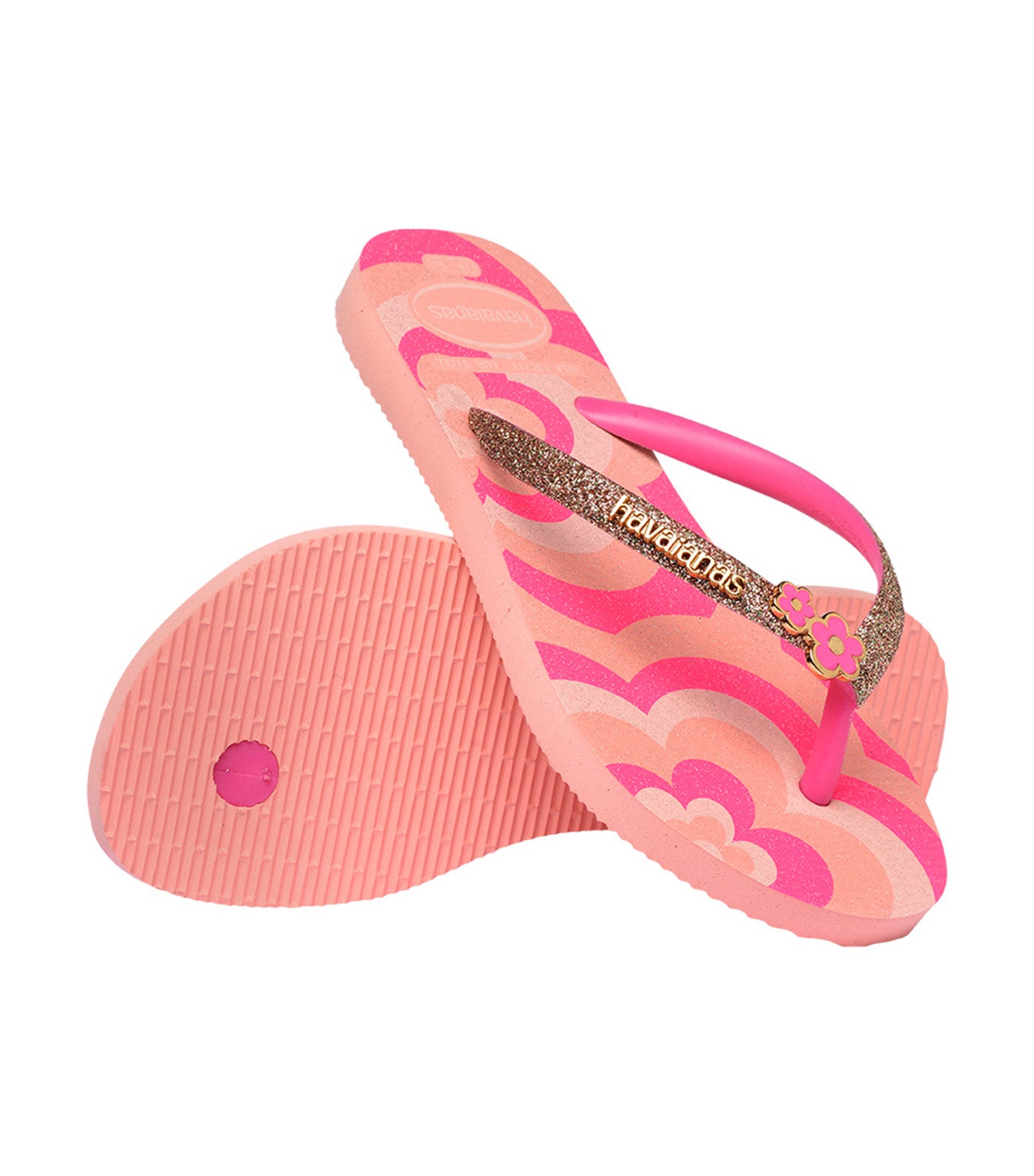Kids Slim Glitter II Flip Flops