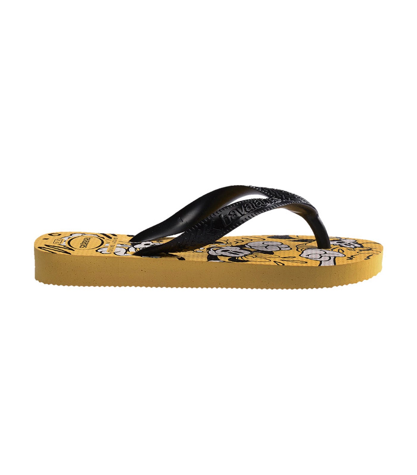 Kids Disney Flip Flops Yellow