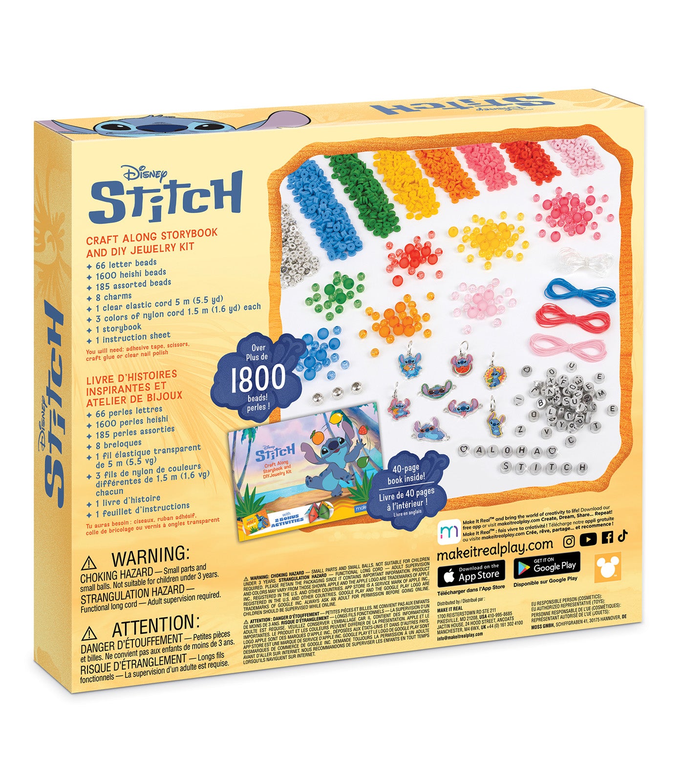 Stitch Craft Along Storybook and DIY Jewelry Kit