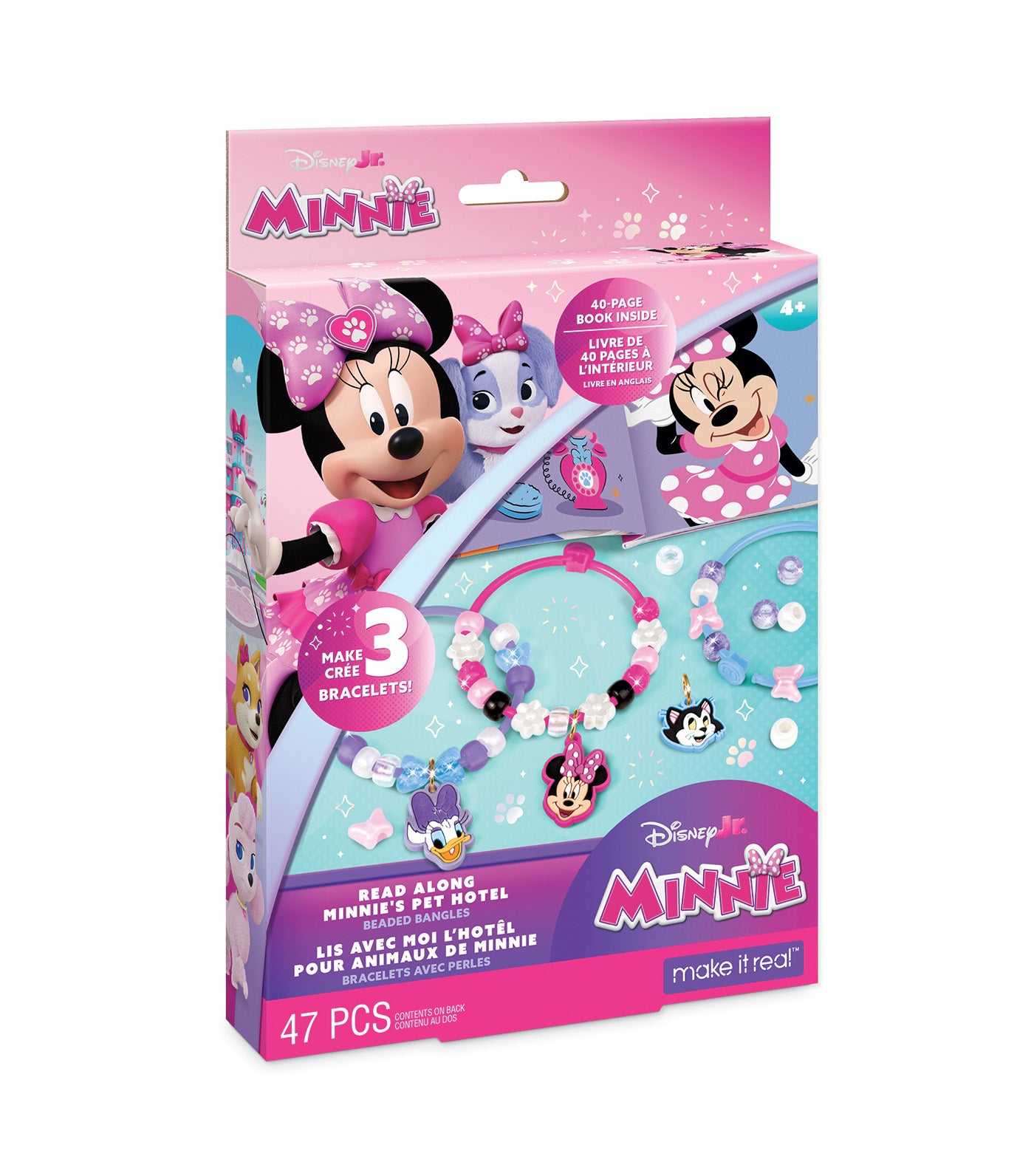 Disney Jr.'s Read Along Minnie's Pet Hotel Beaded Bangles