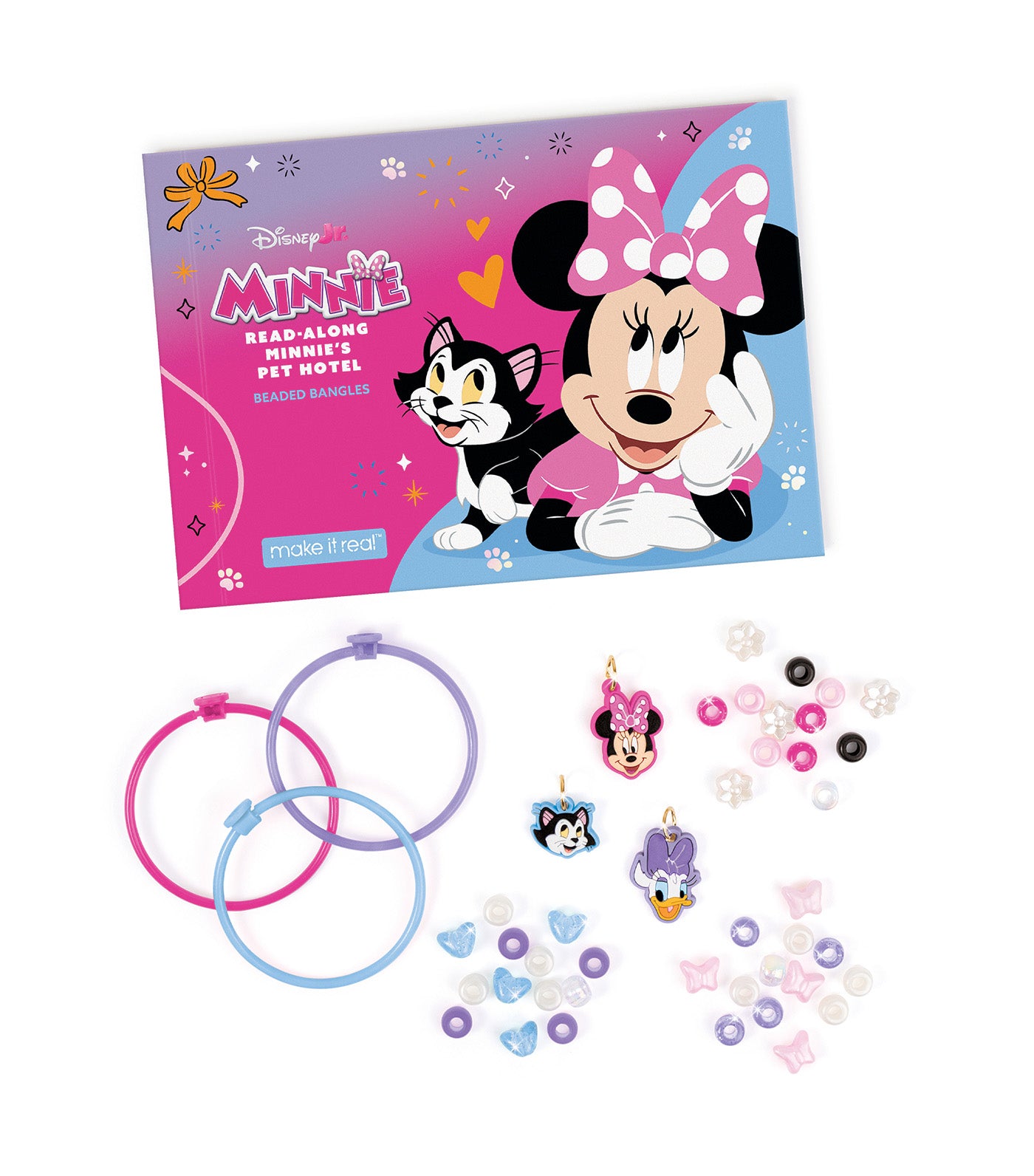 Disney Jr.'s Read Along Minnie's Pet Hotel Beaded Bangles