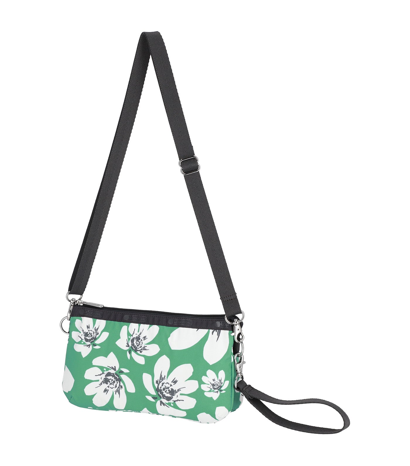 Medium Koko Crossbody Tropical Garden Green