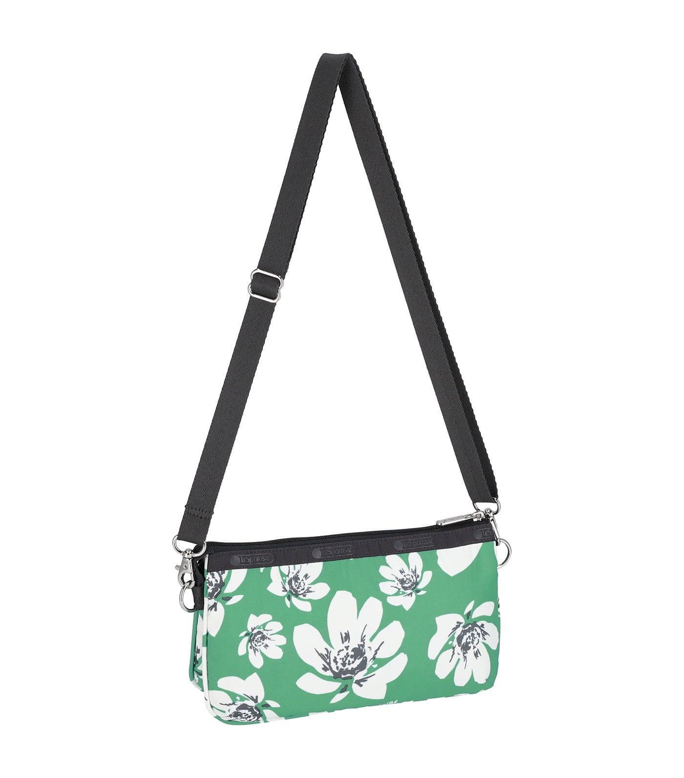 Medium Koko Crossbody Tropical Garden Green