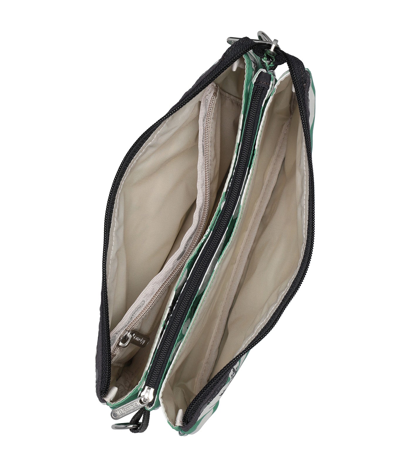 Medium Koko Crossbody Tropical Garden Green