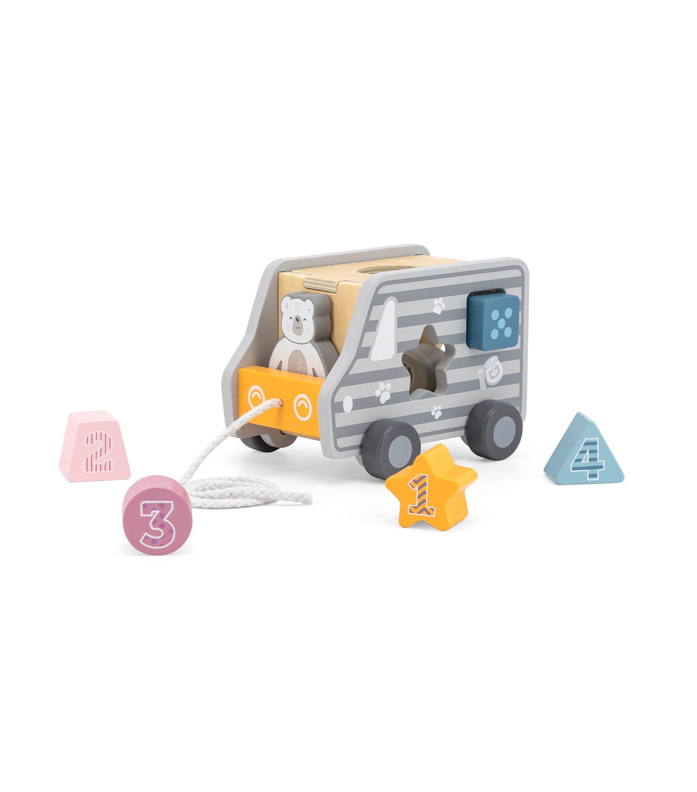 Pull Along Shape Sorting Truck