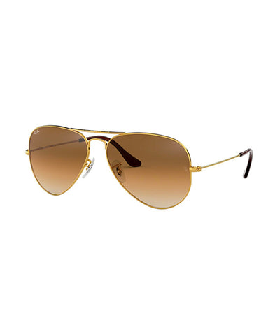 RB3025 Aviator Classic Sunglasses 51 Gold