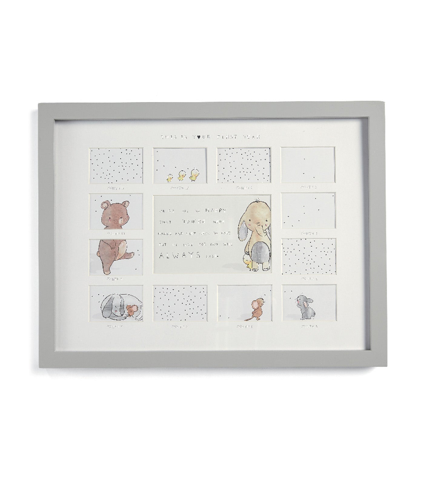 Your First Year Photo Frame - Always Love You