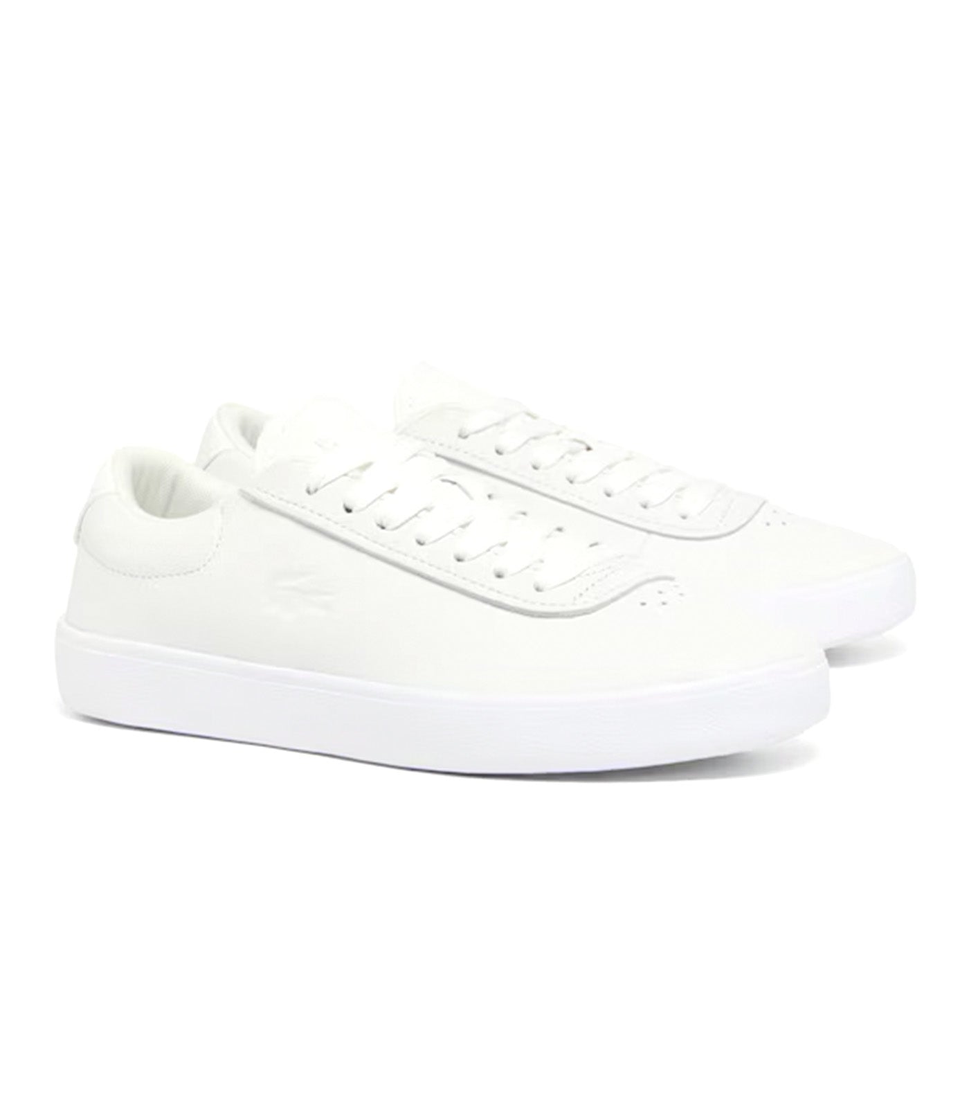 Lacoste Women's Baseshot Evo Leather Sneakers White/White