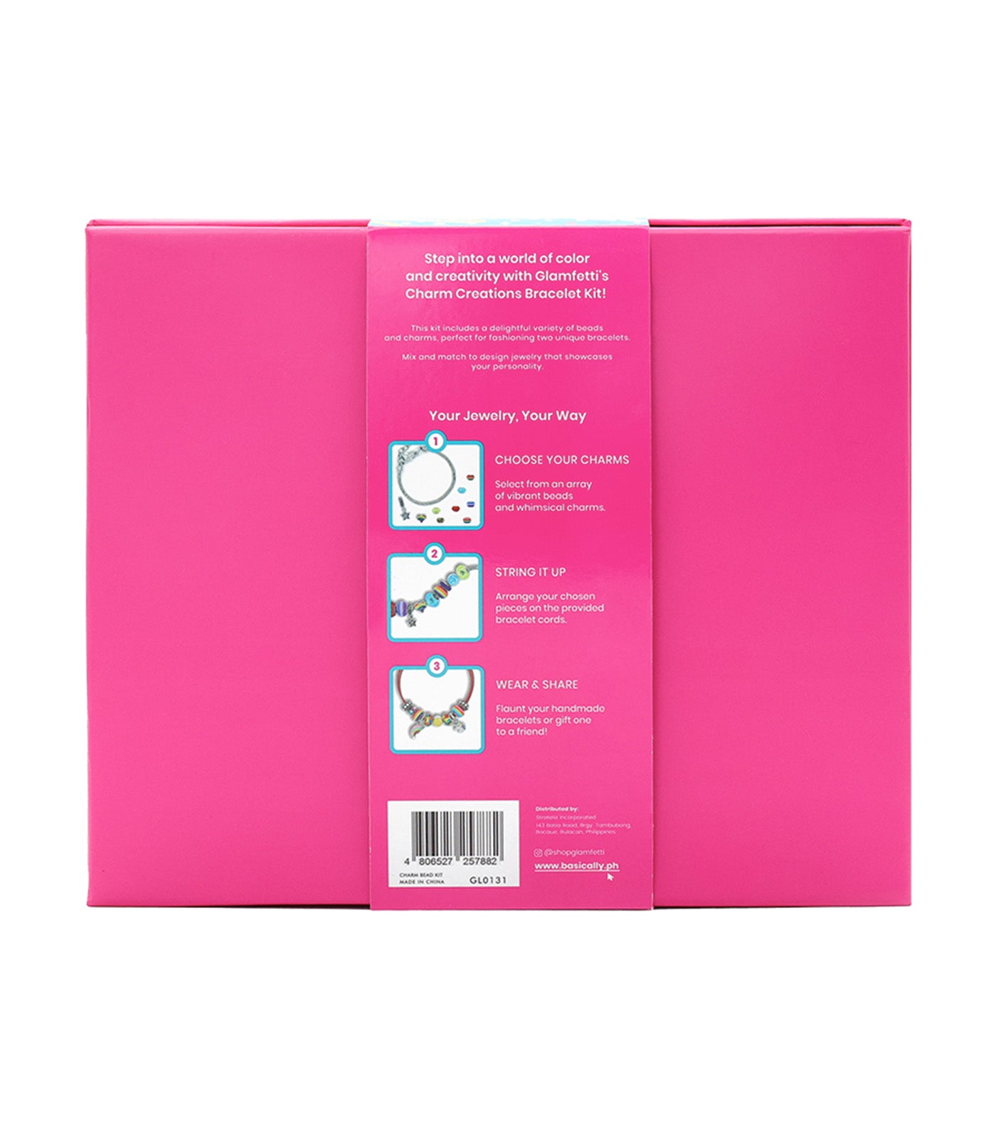 Designer Charm Bead Bracelet Kit