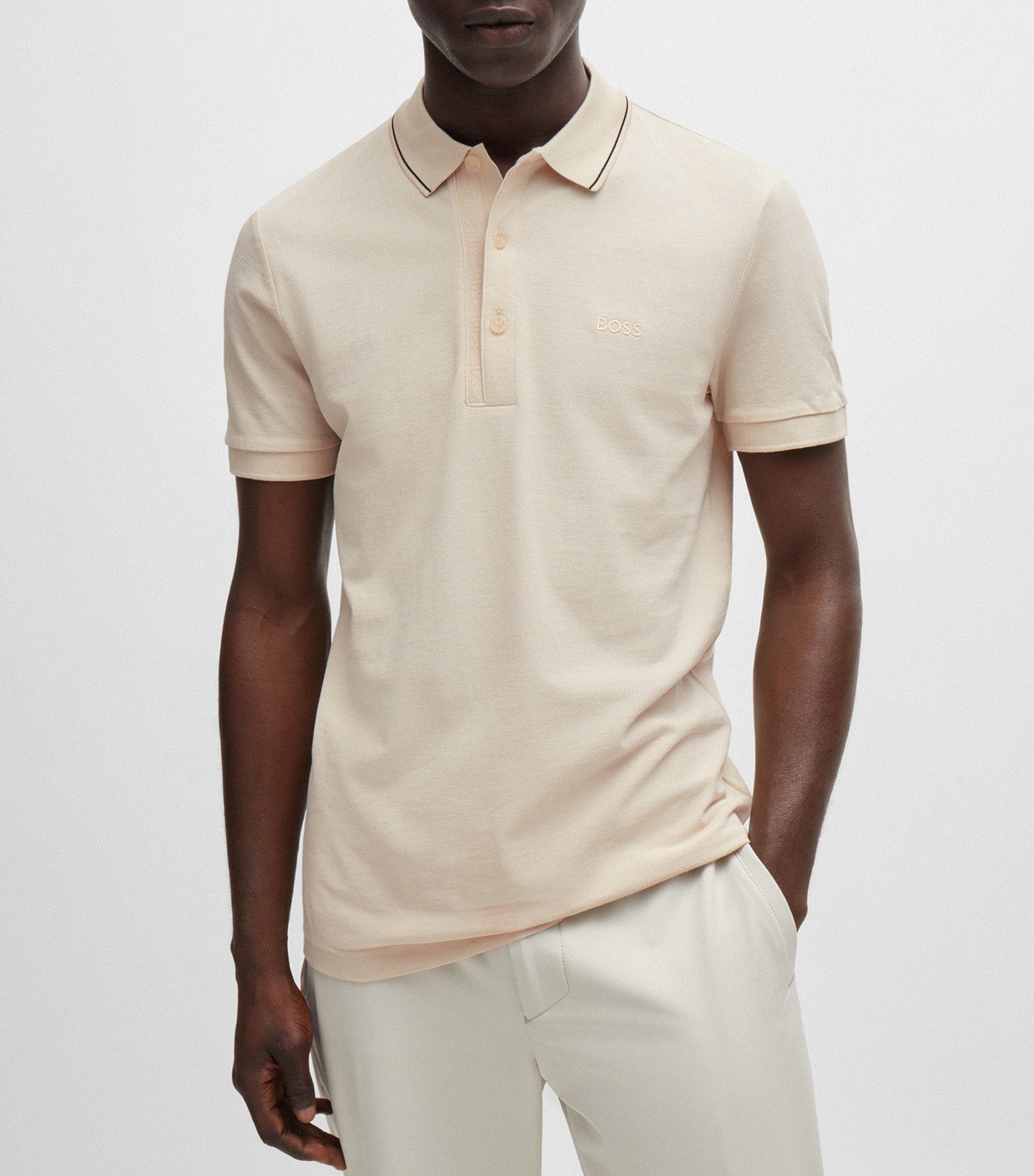 Paule 4 58215FA24 Polo Shirt Off White