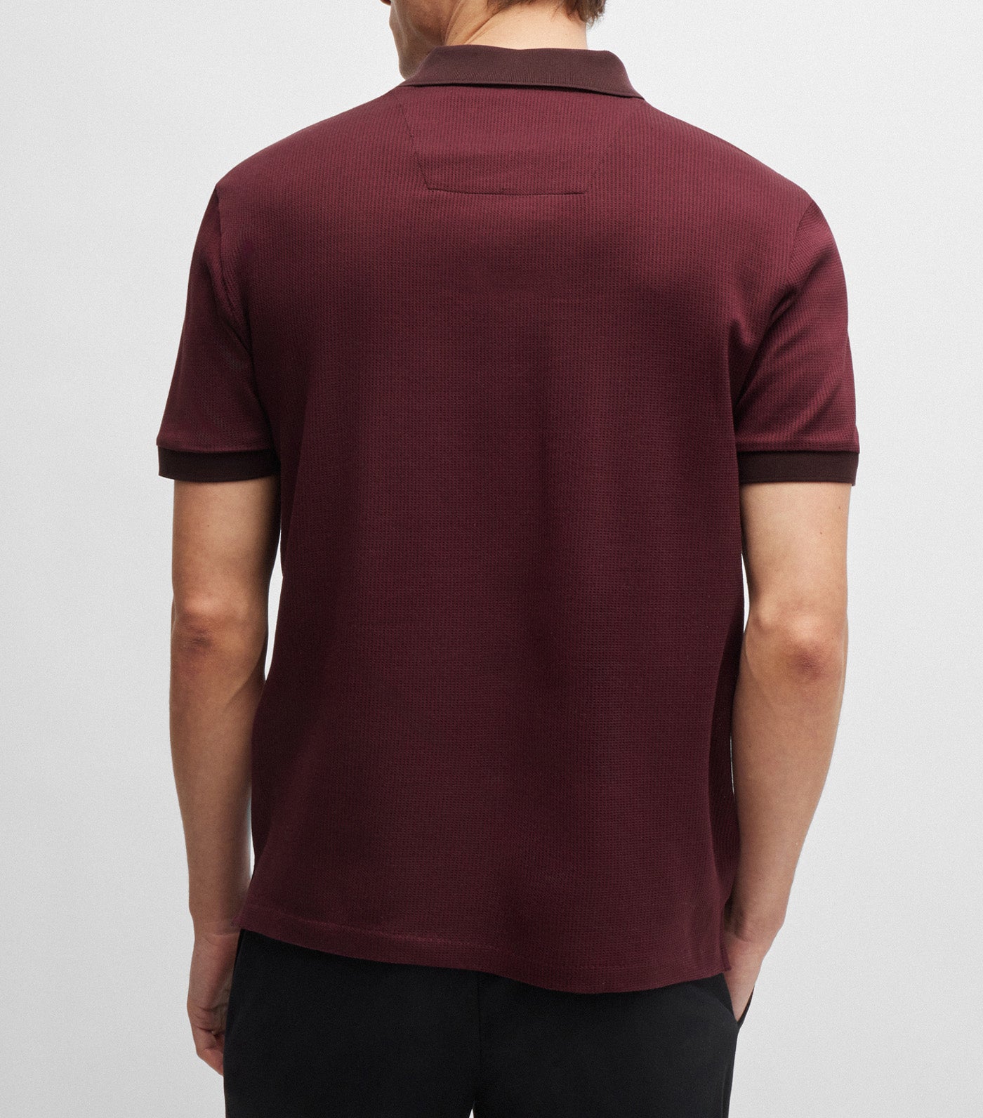 H Parlay 431 62969 Polo Shirt Open Red