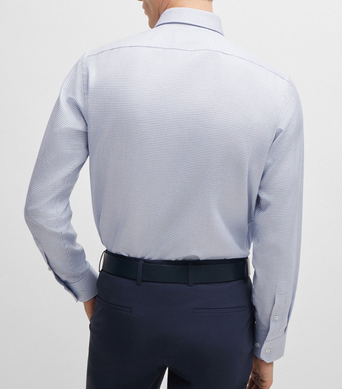 H-JOE-Spread 61798 Shirt Light Blue