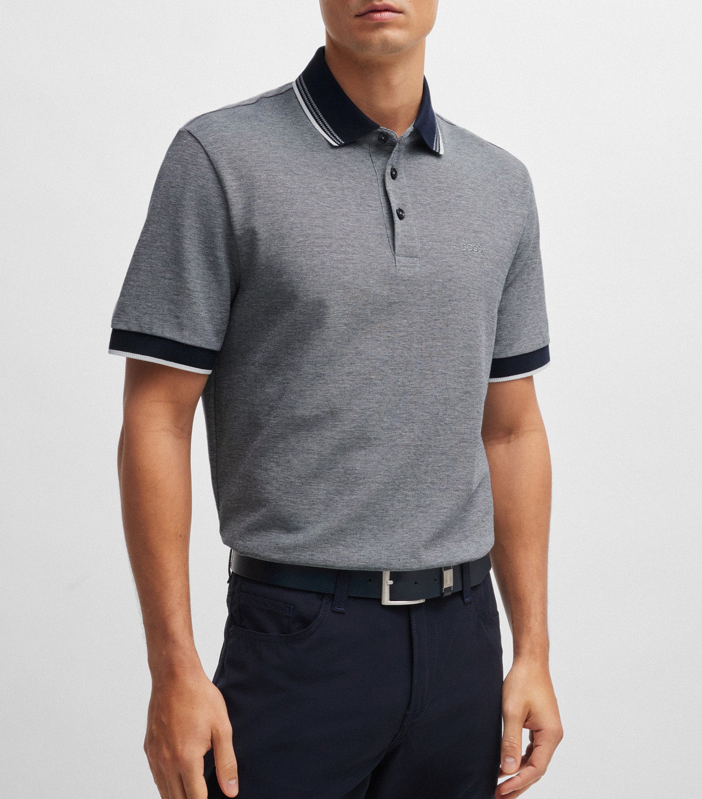 H-Prout 141 01 62902 Polo Shirt Dark Blue