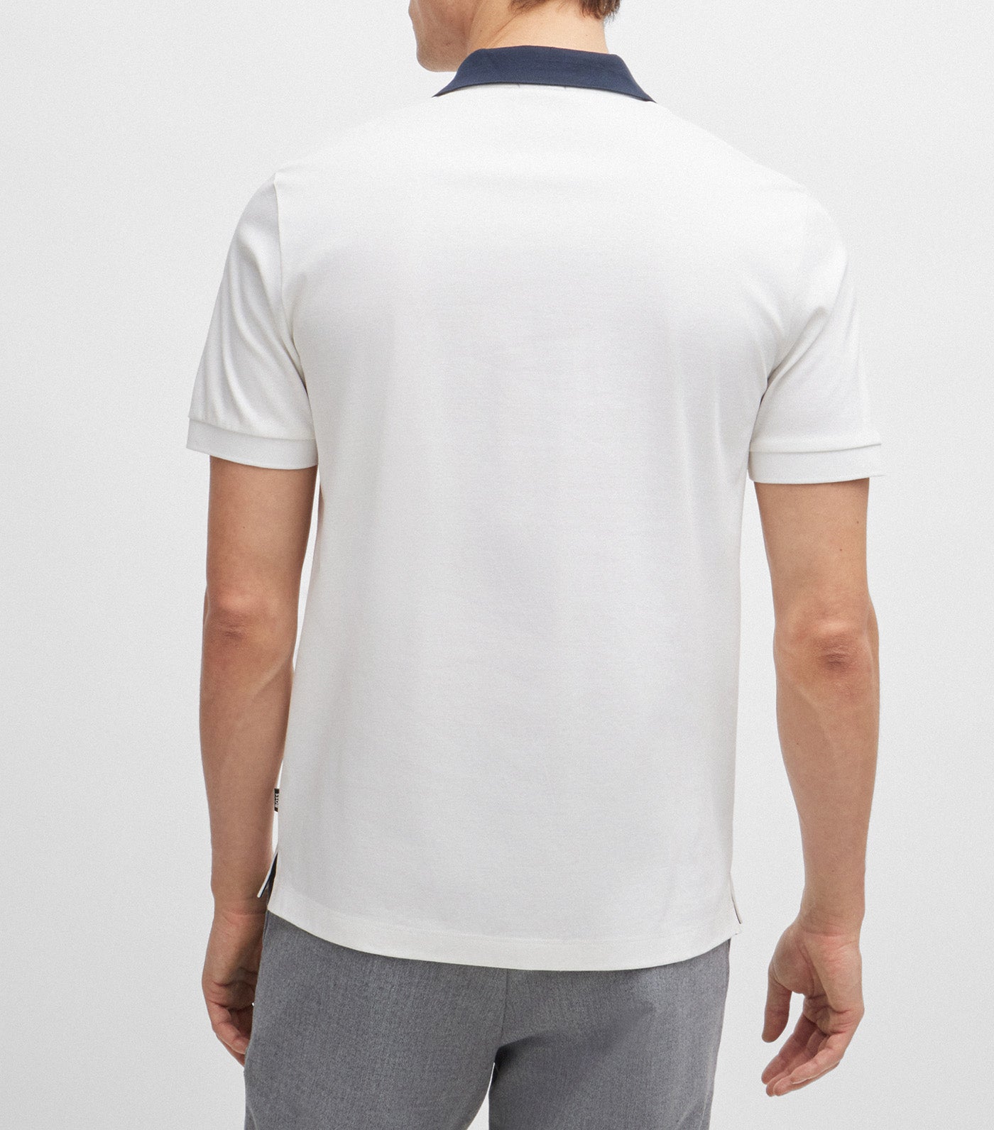 H Phillipson 117 0025 Polo Shirt White