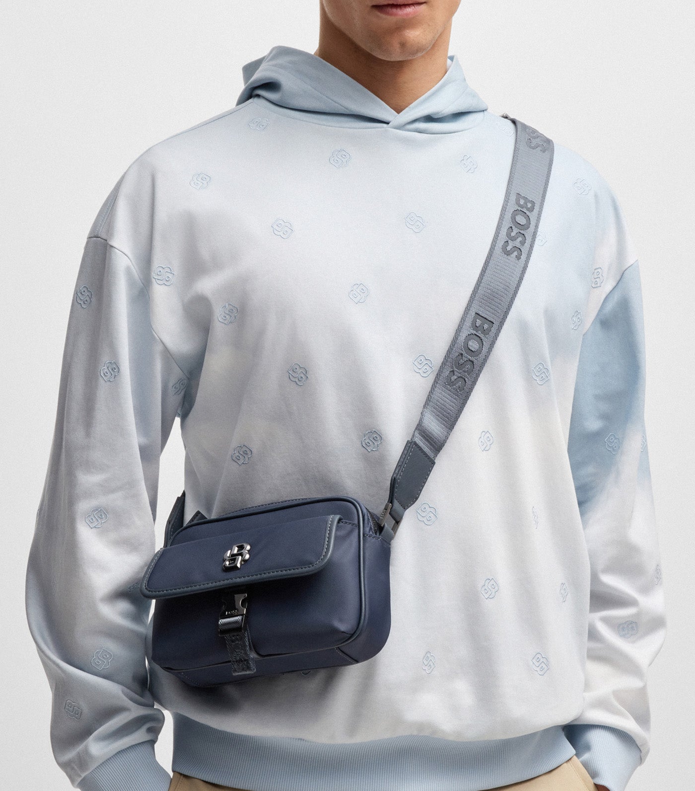 B Icon EW Crossbody Bag 63785 Blue