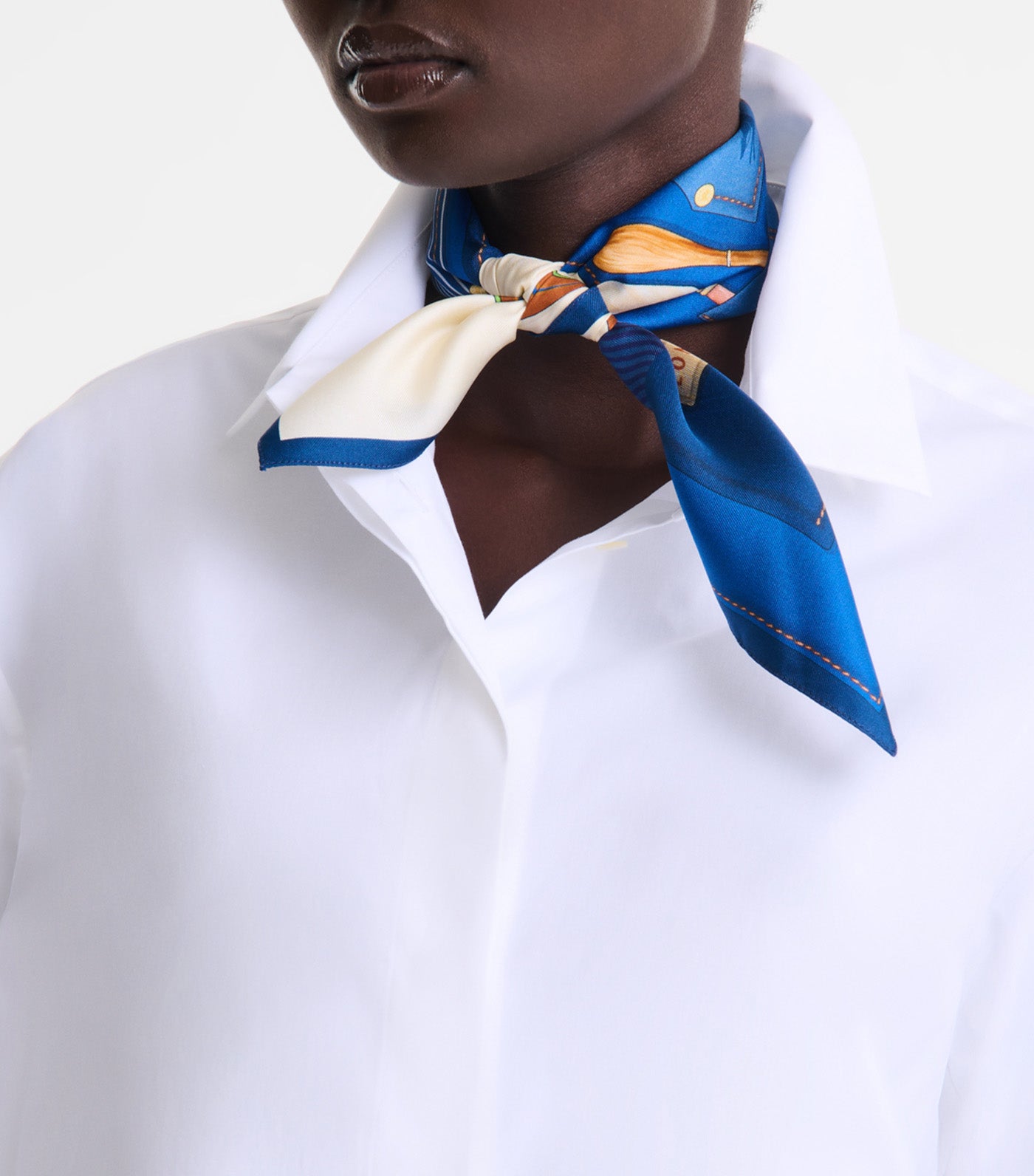 Worker Silk Scarf 50