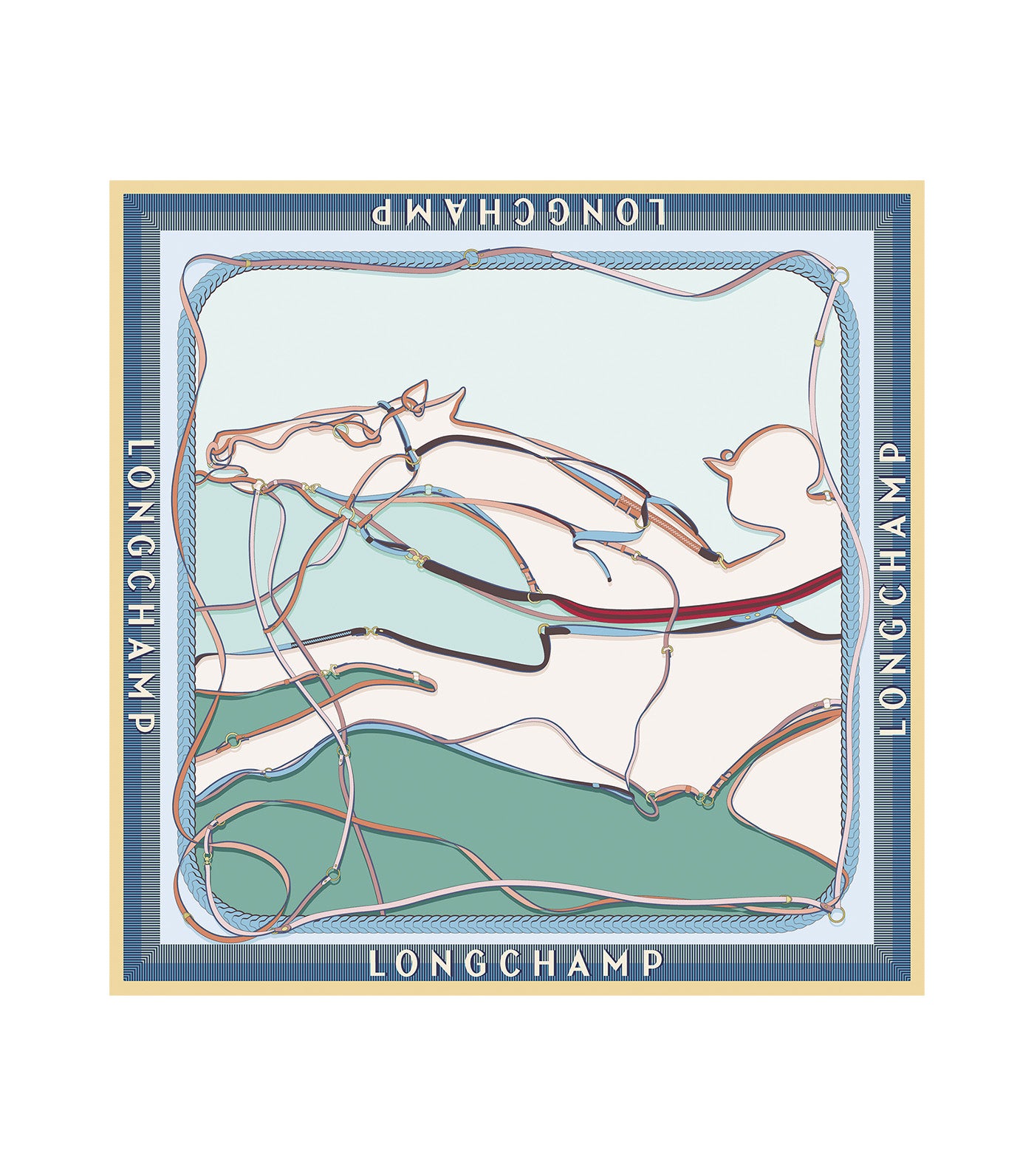 A toute Allure Silk Scarf 90