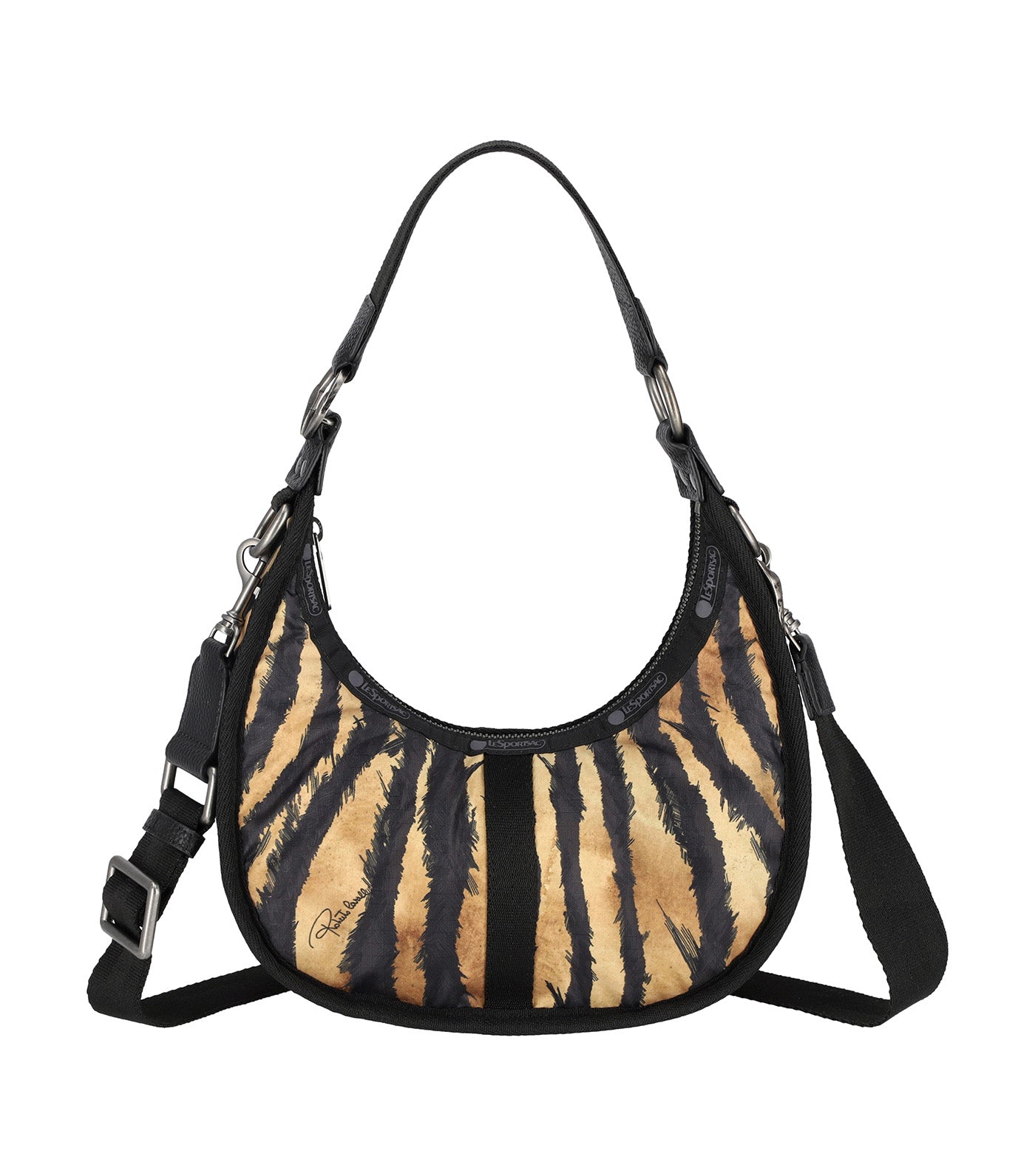 LeSportsac x Roberto Cavalli Bologna Small Hobo Bag Freedom Rum