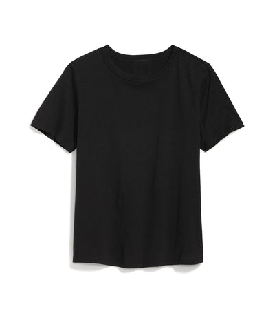 EveryWear T-Shirt for Women Black Jack