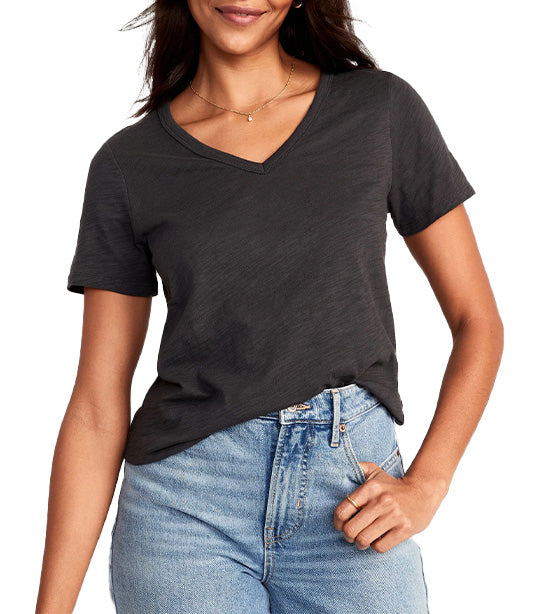 EveryWear Slub-Knit T-Shirt for Women Panthers 1
