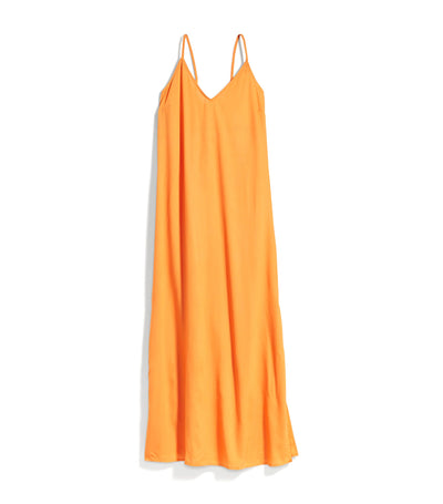 Tie-Back Maxi Slip Dress for Women Wild Papaya