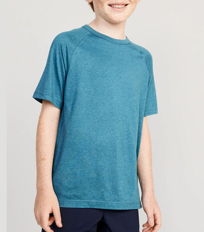 Cloud 94 Soft Go-Dry Cool Performance T-Shirt for Boys - North Sea