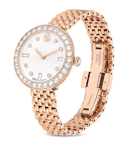 Certa Watch Swiss Made Metal Bracelet Rose Gold Tone