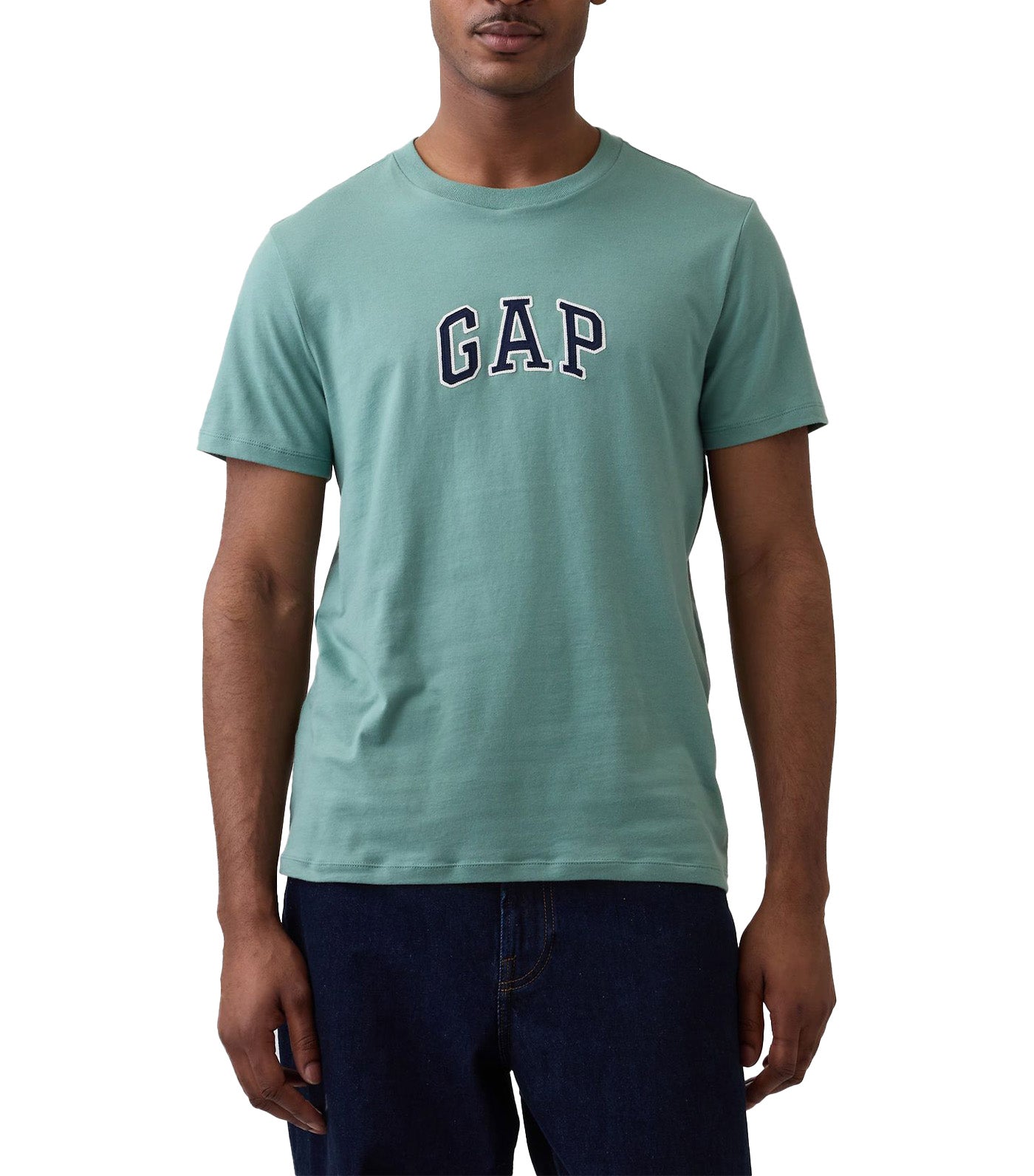 GAP Arch Logo T-Shirt Boggy Green
