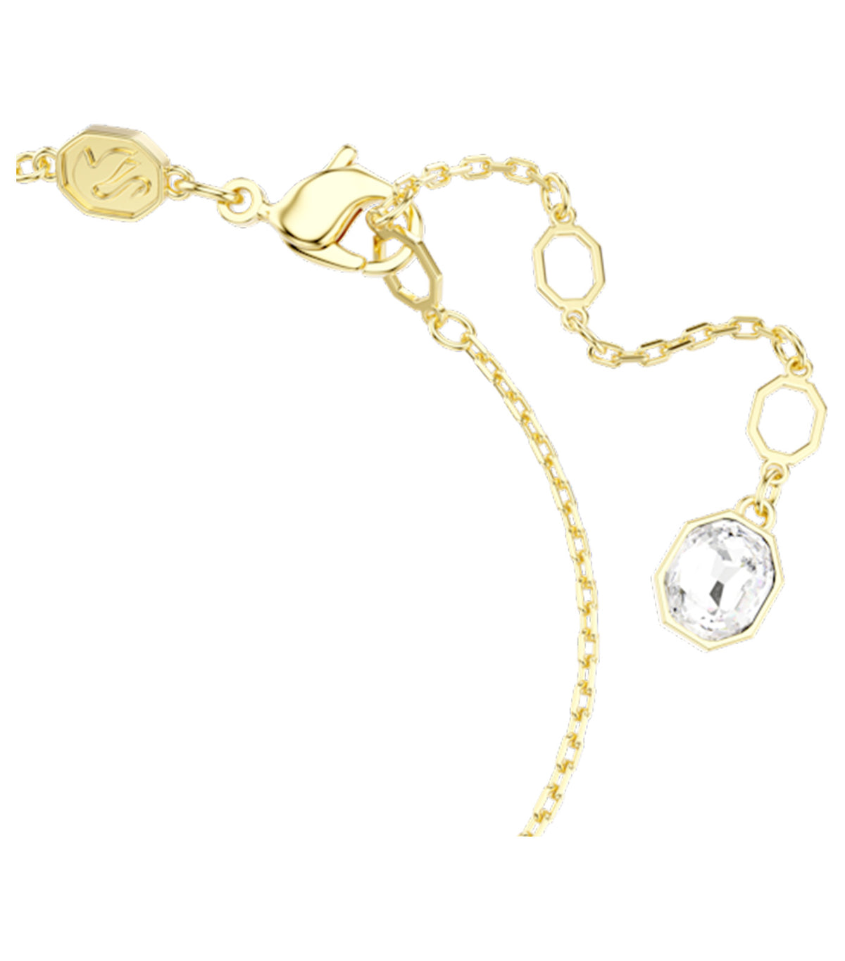 Idyllia Bracelet Mixed Cuts Flower 18K Gold Finish Multicolored