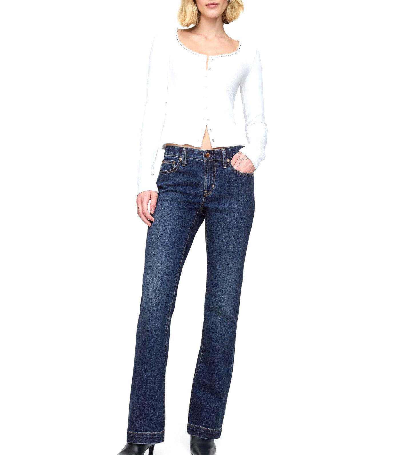 Low Rise Long & Lean Jeans