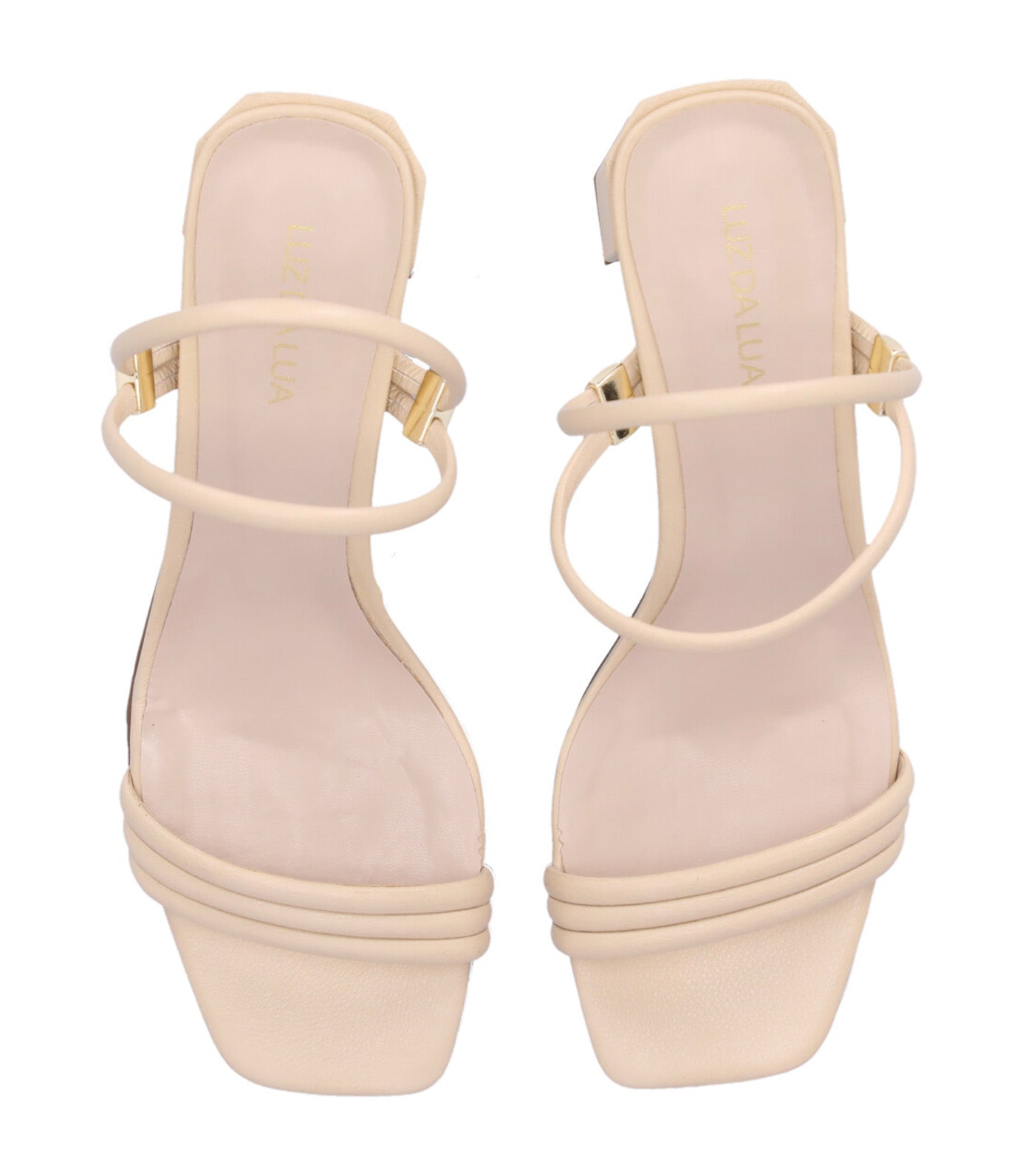 Heeled Sandals Saara Latte