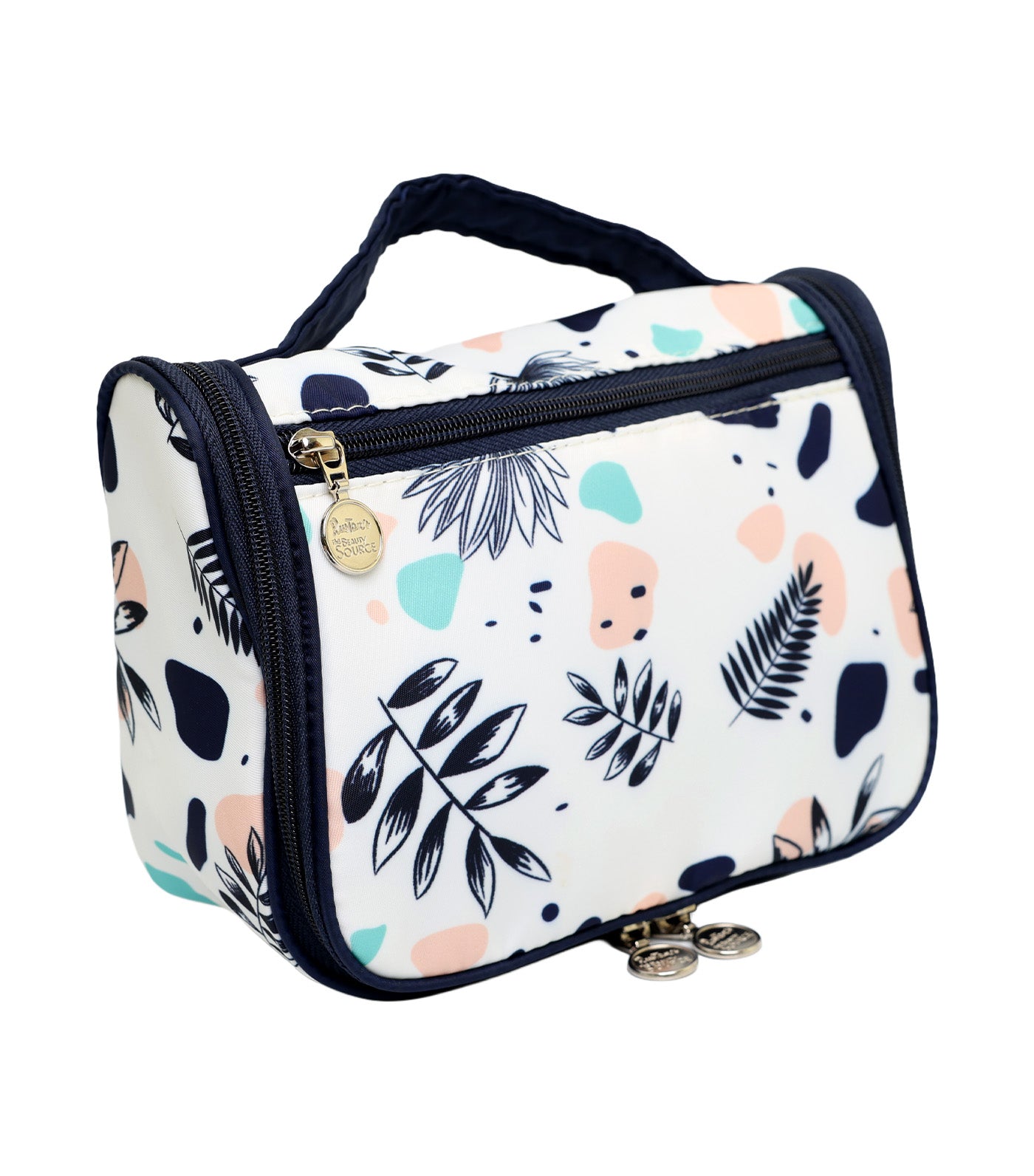 Toiletry Bag - White Navy