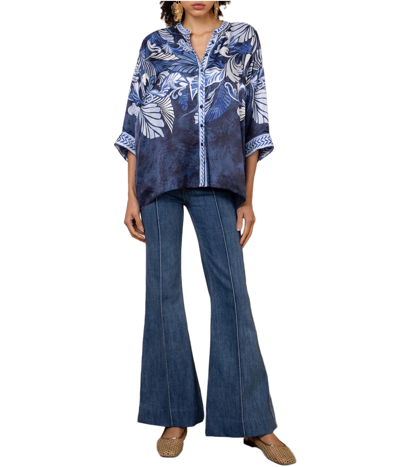 Neriah Charmeuse Top