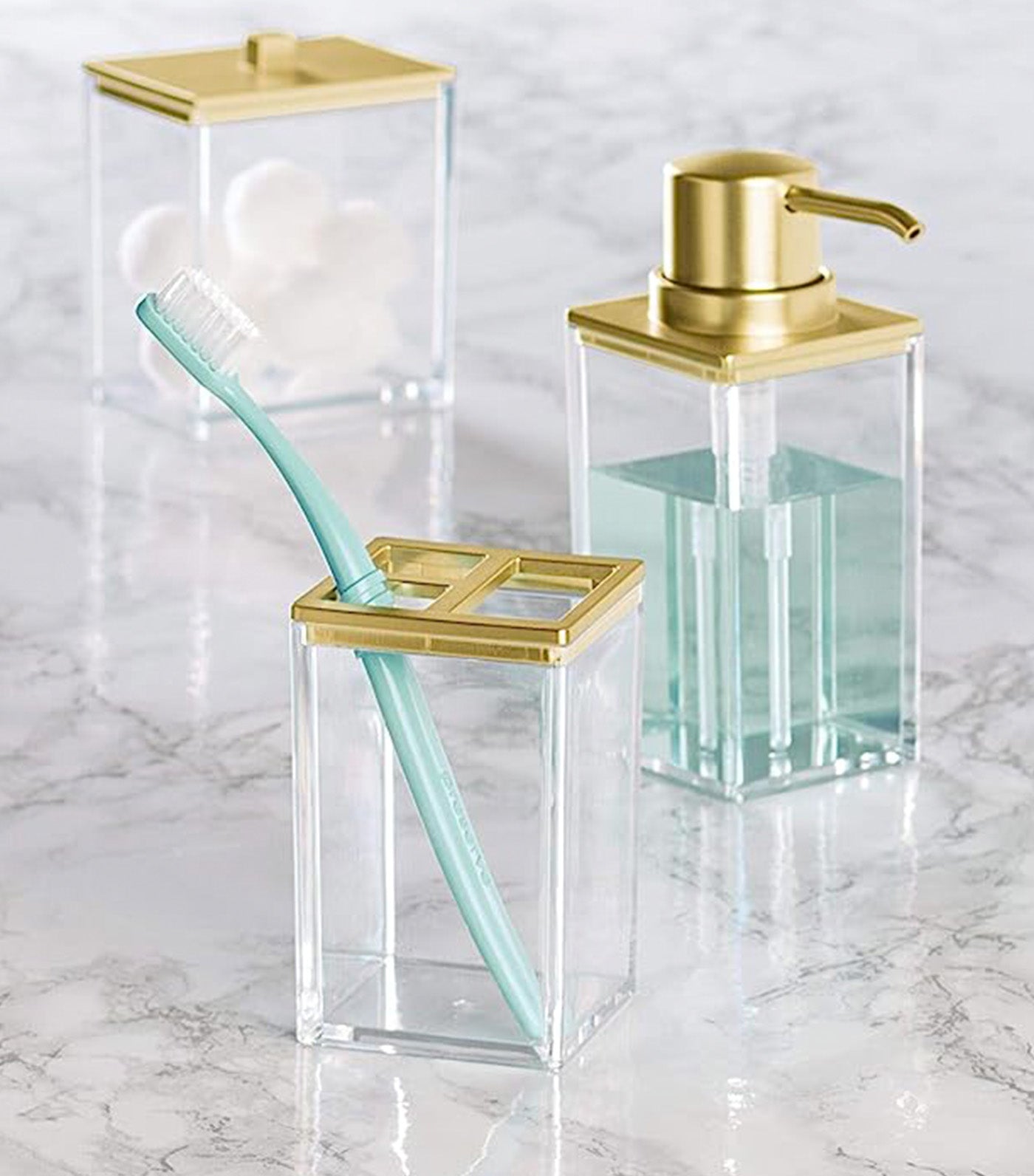 MakeRoom Clarity Bath Accessories