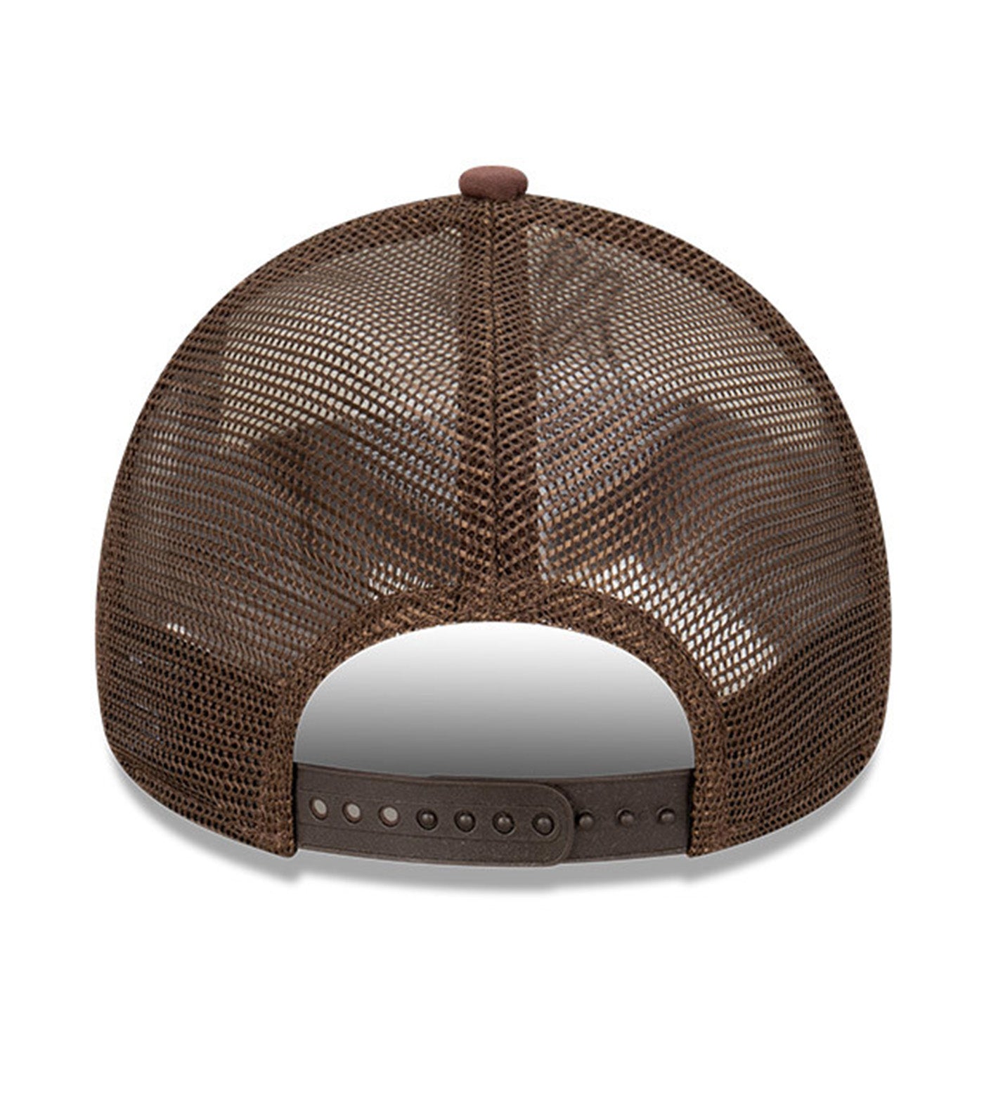 New York Yankees 9FORTY A-Frame Trucker Cap White/Walnut