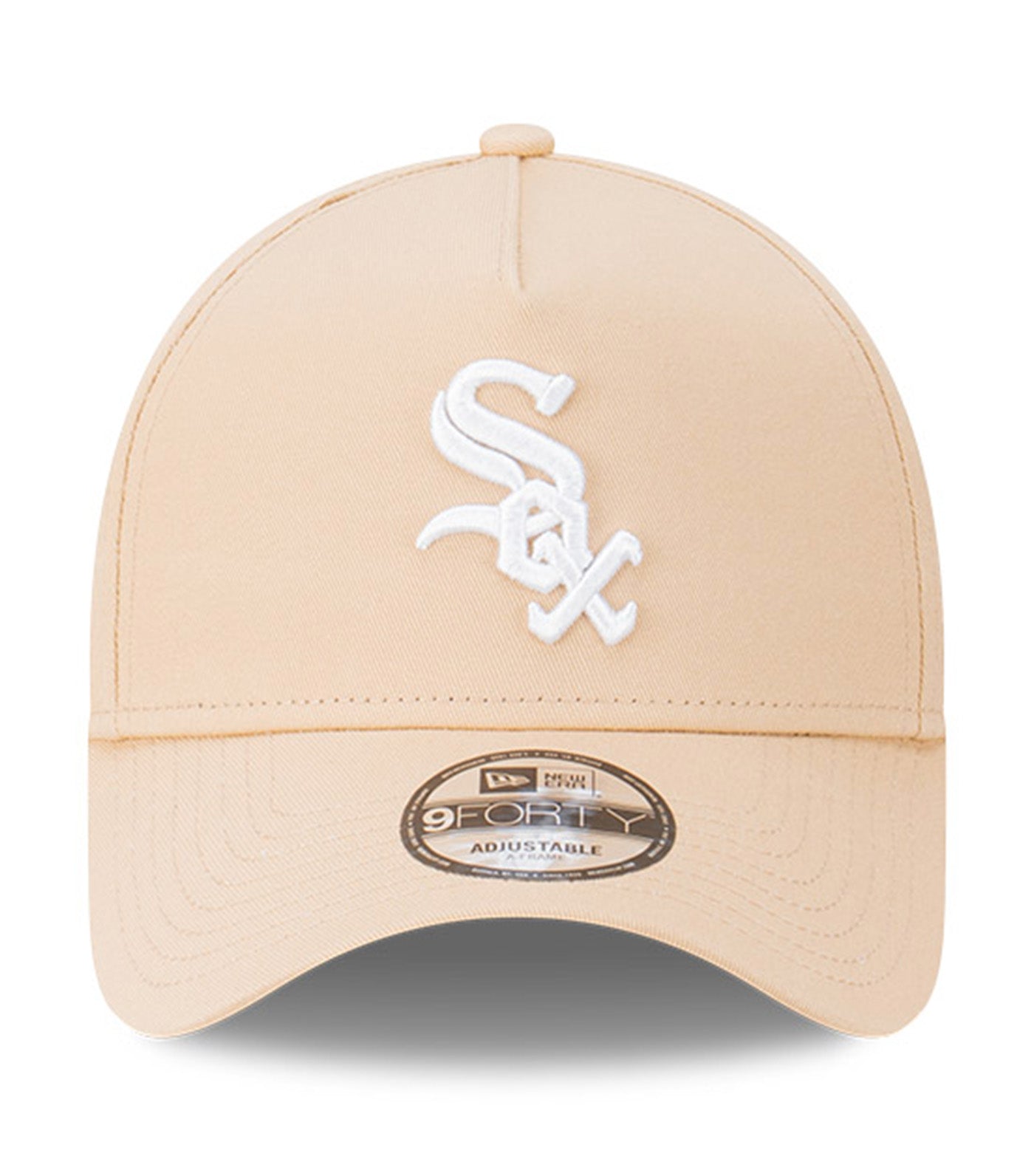 Chicago White Sox MLB 9FORTY A-Frame Snapback Cap Oatmilk