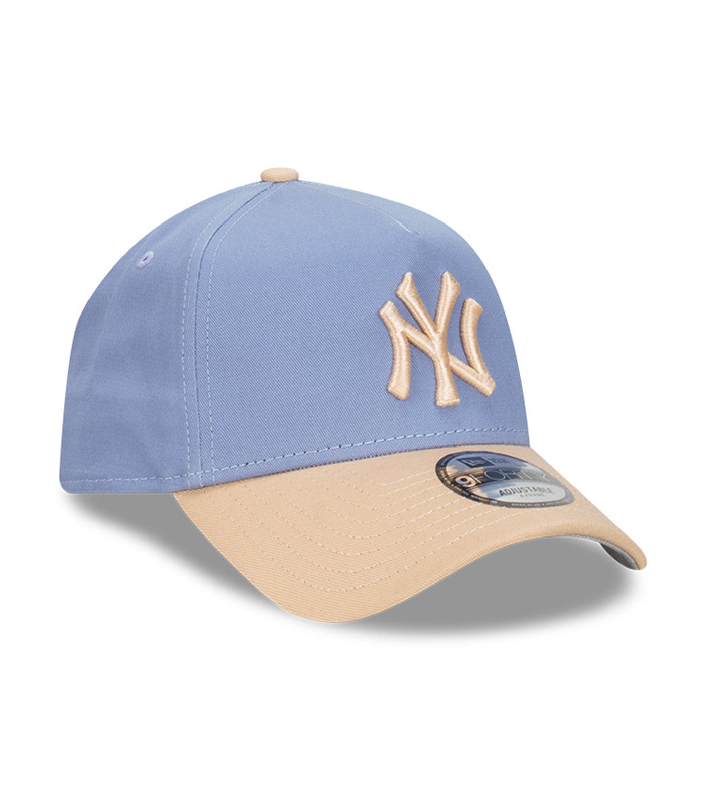 New York Yankees 9FORTY A-Frame Snapback Cap Blueberry Cream Iris Flower