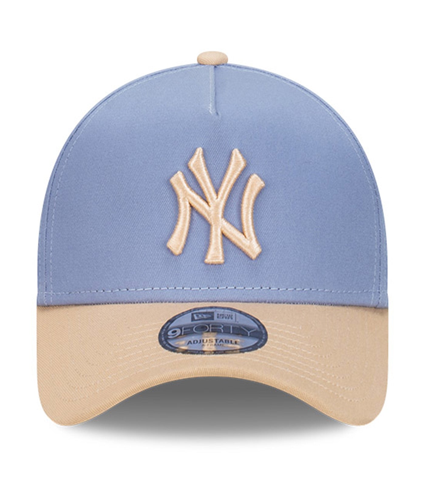 New York Yankees 9FORTY A-Frame Snapback Cap Blueberry Cream Iris Flower