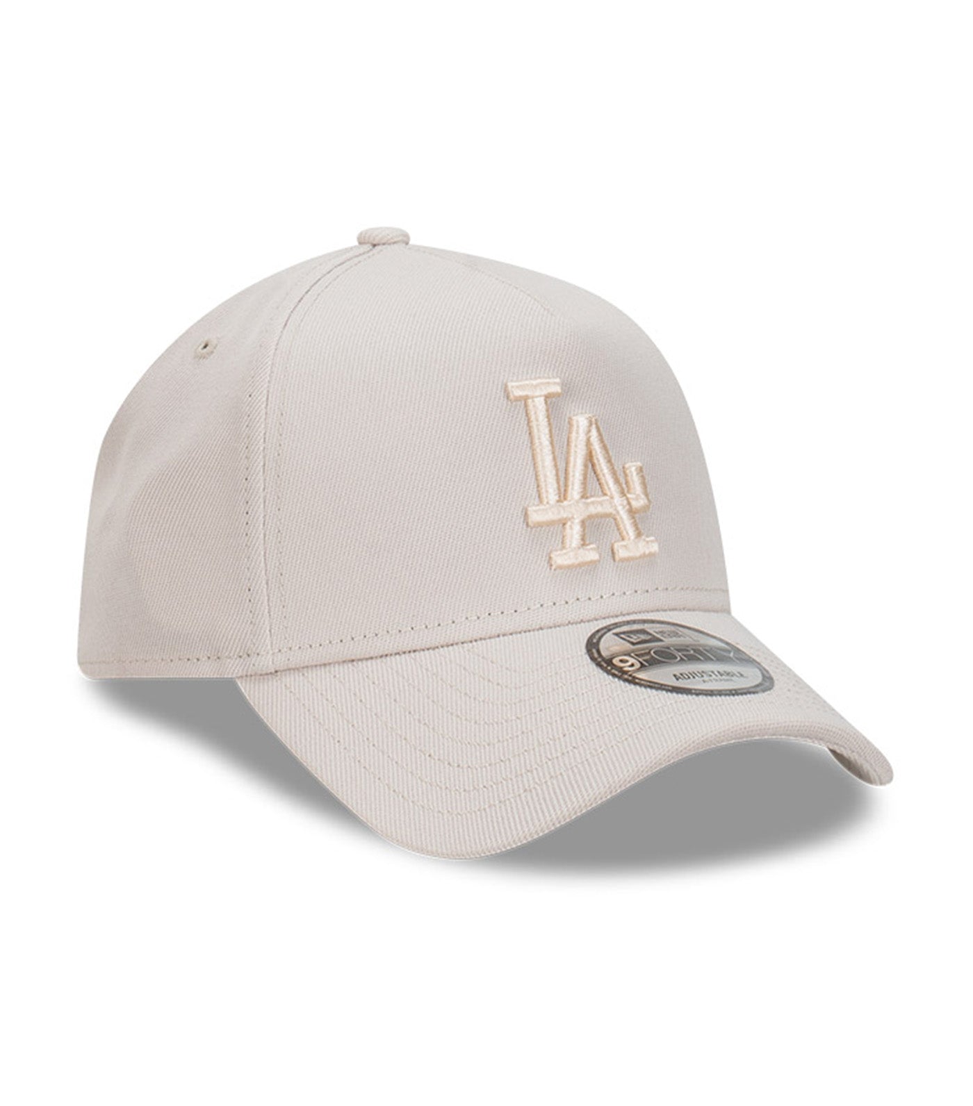 Los Angeles Dodgers MLB Repreve 9FORTY A-Frame Snapback Cap Stone Ivory