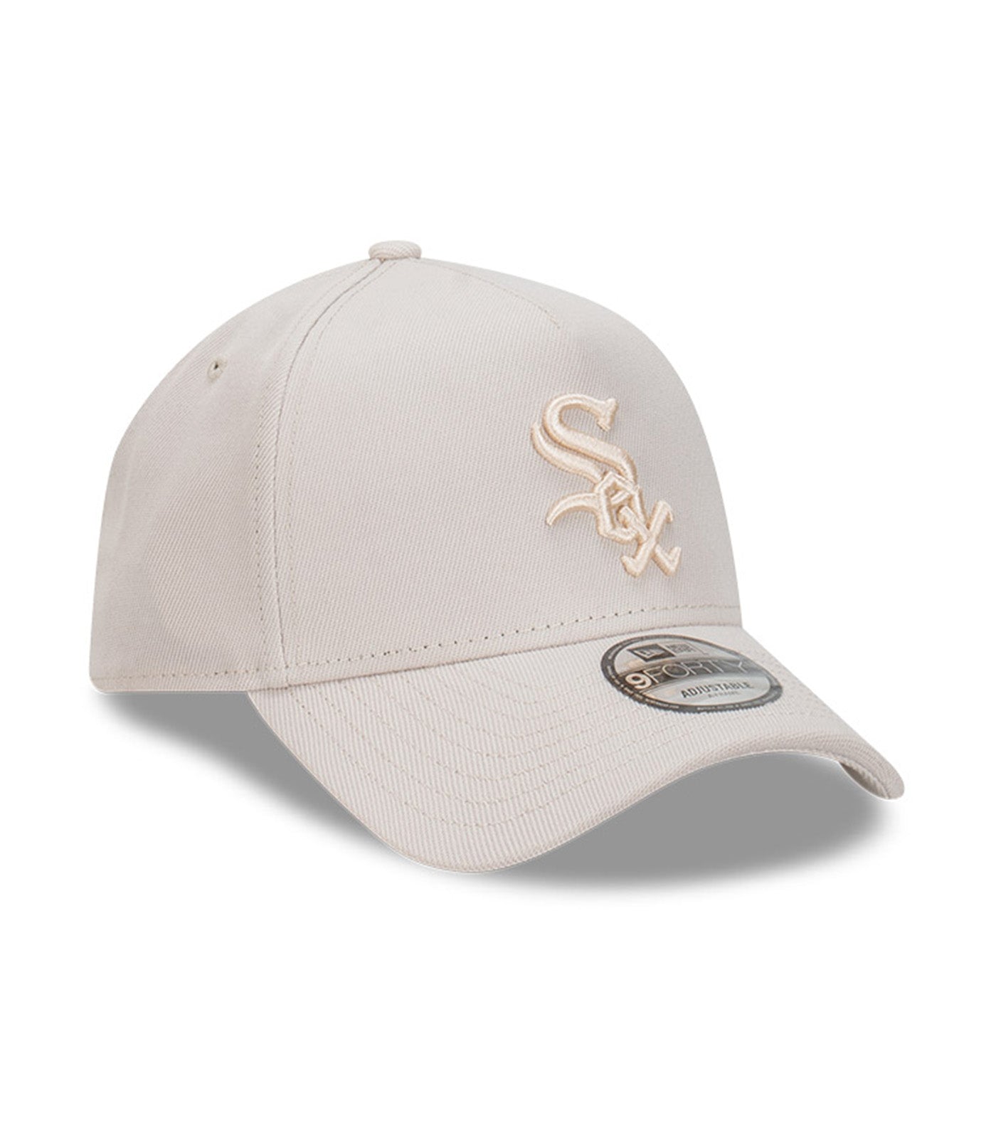 Chicago White Sox MLB Repreve 9FORTY A-Frame Snapback Cap Stone Ivory