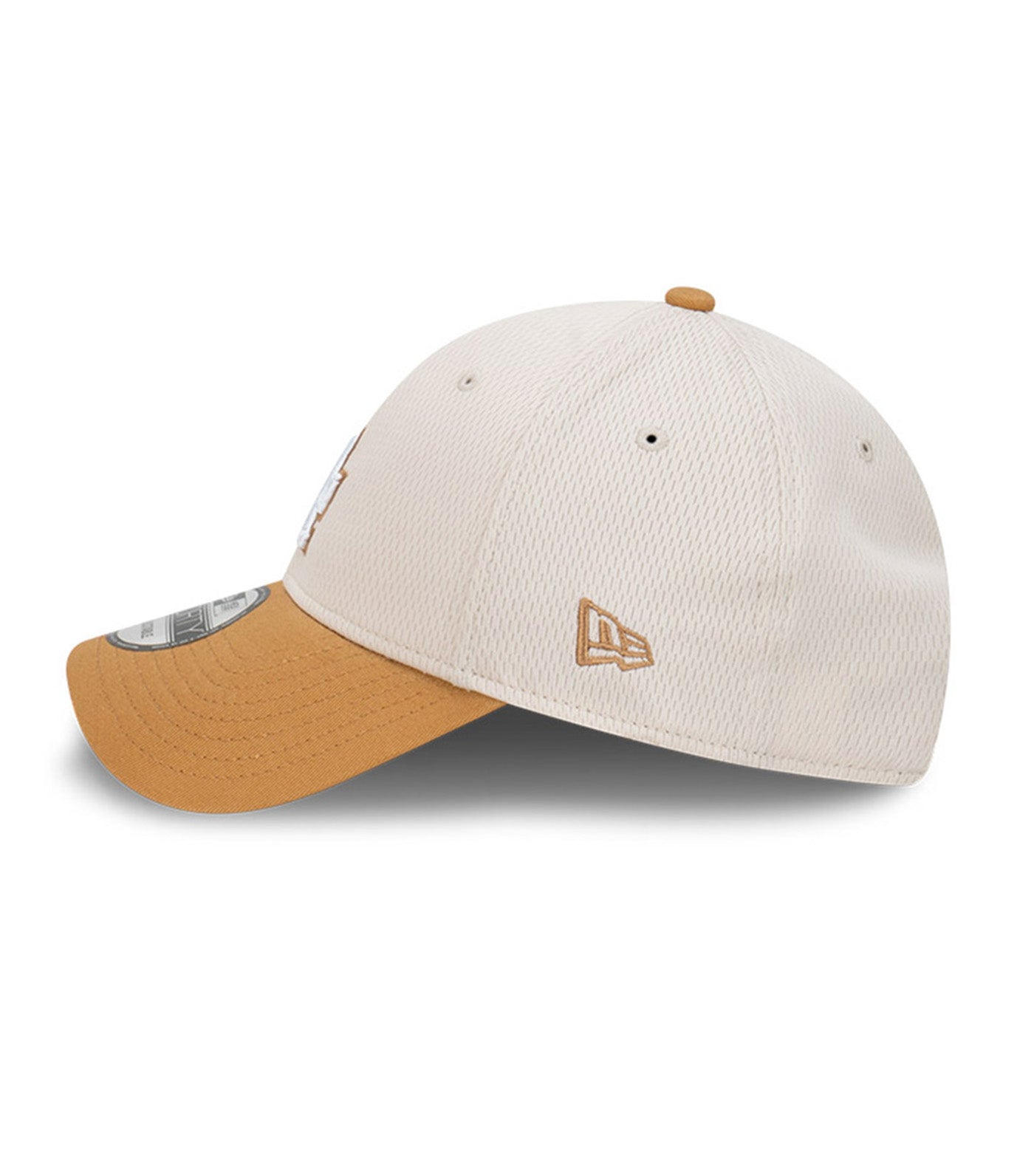 Los Angeles Dodgers 9FORTY Curved Snapback Cap Distressed Hallmark Two Tone Stone