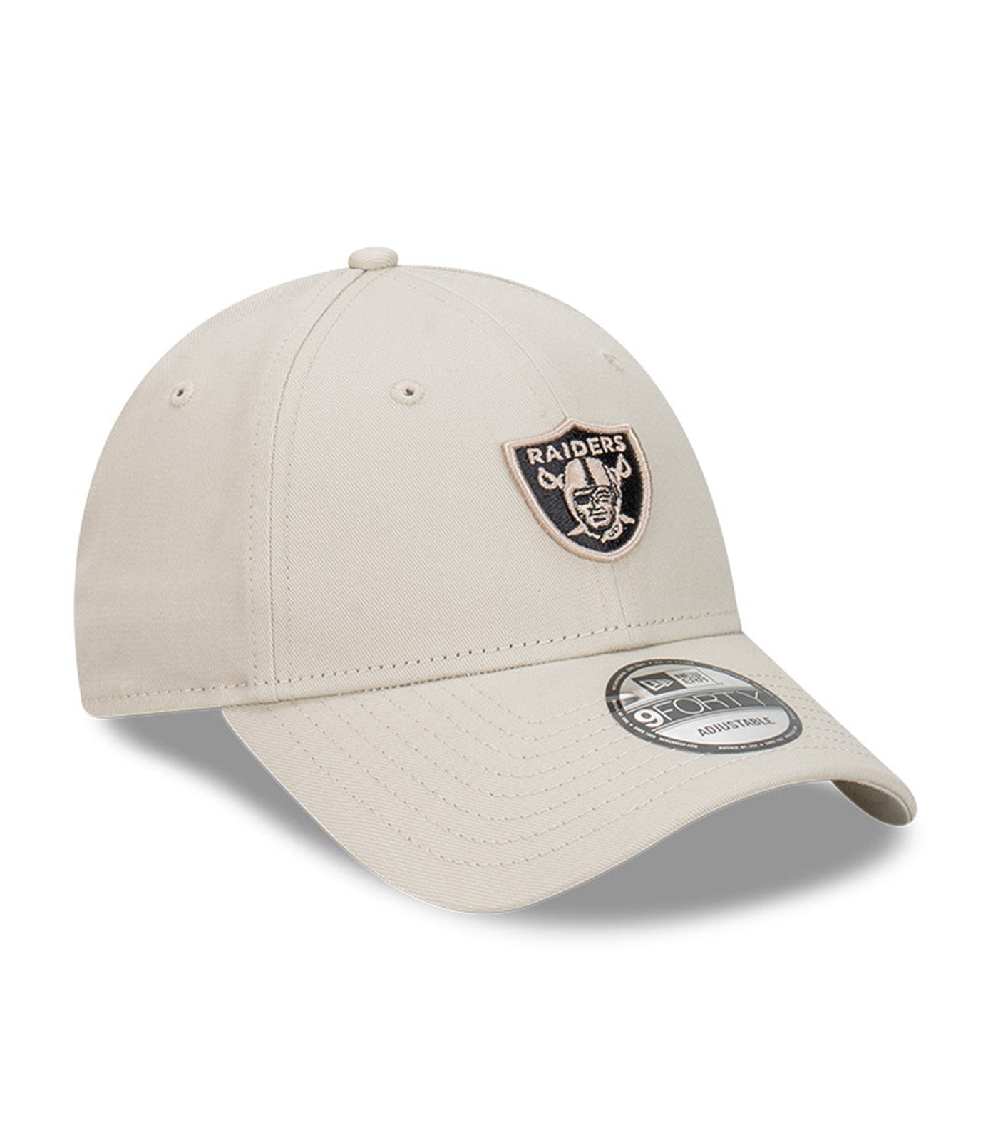 9FORTY Black Visor Script Stone