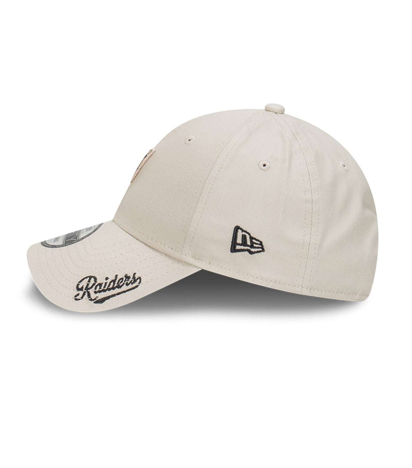 9FORTY Black Visor Script Stone