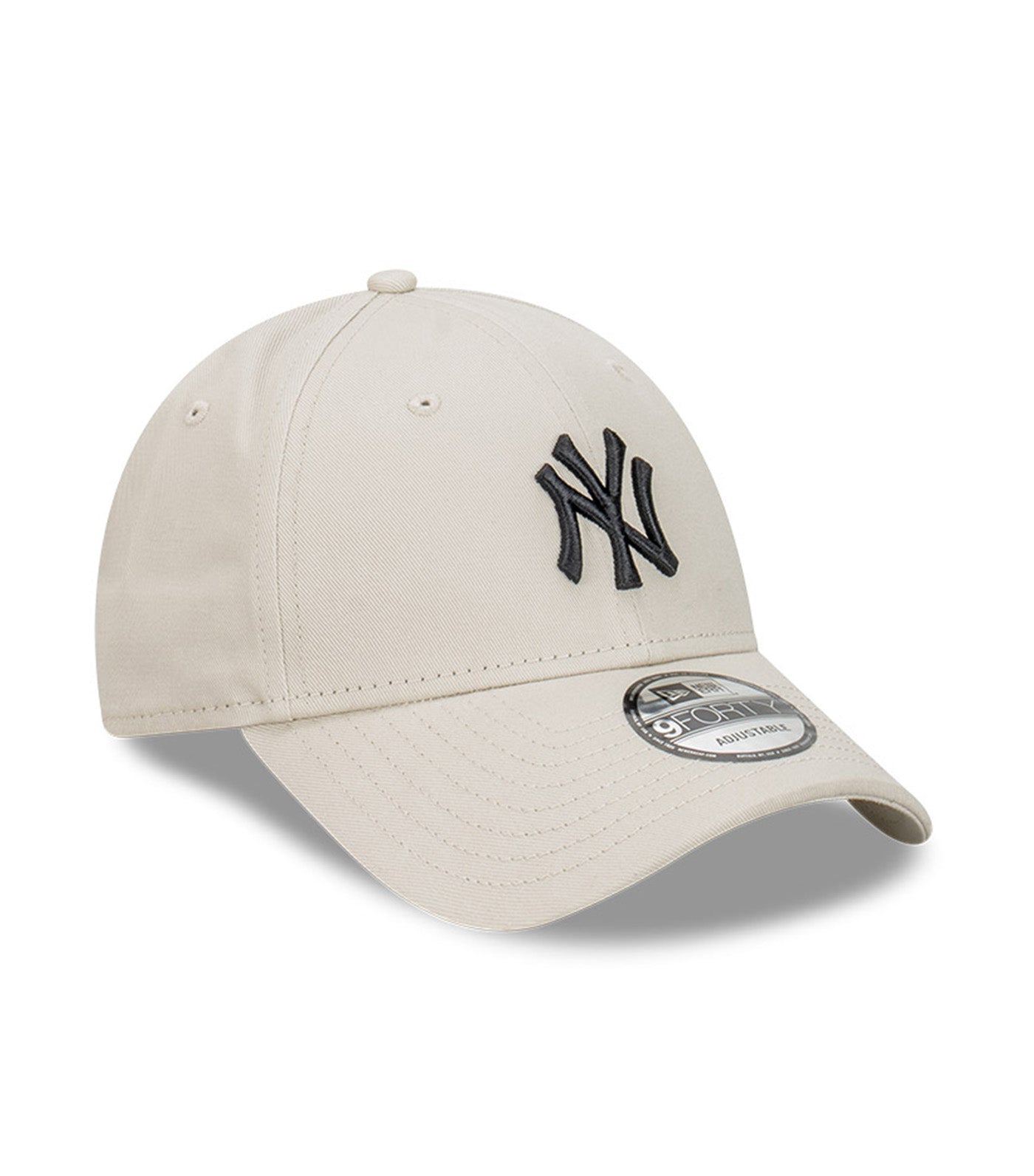 9FORTY Black Visor Script Stone