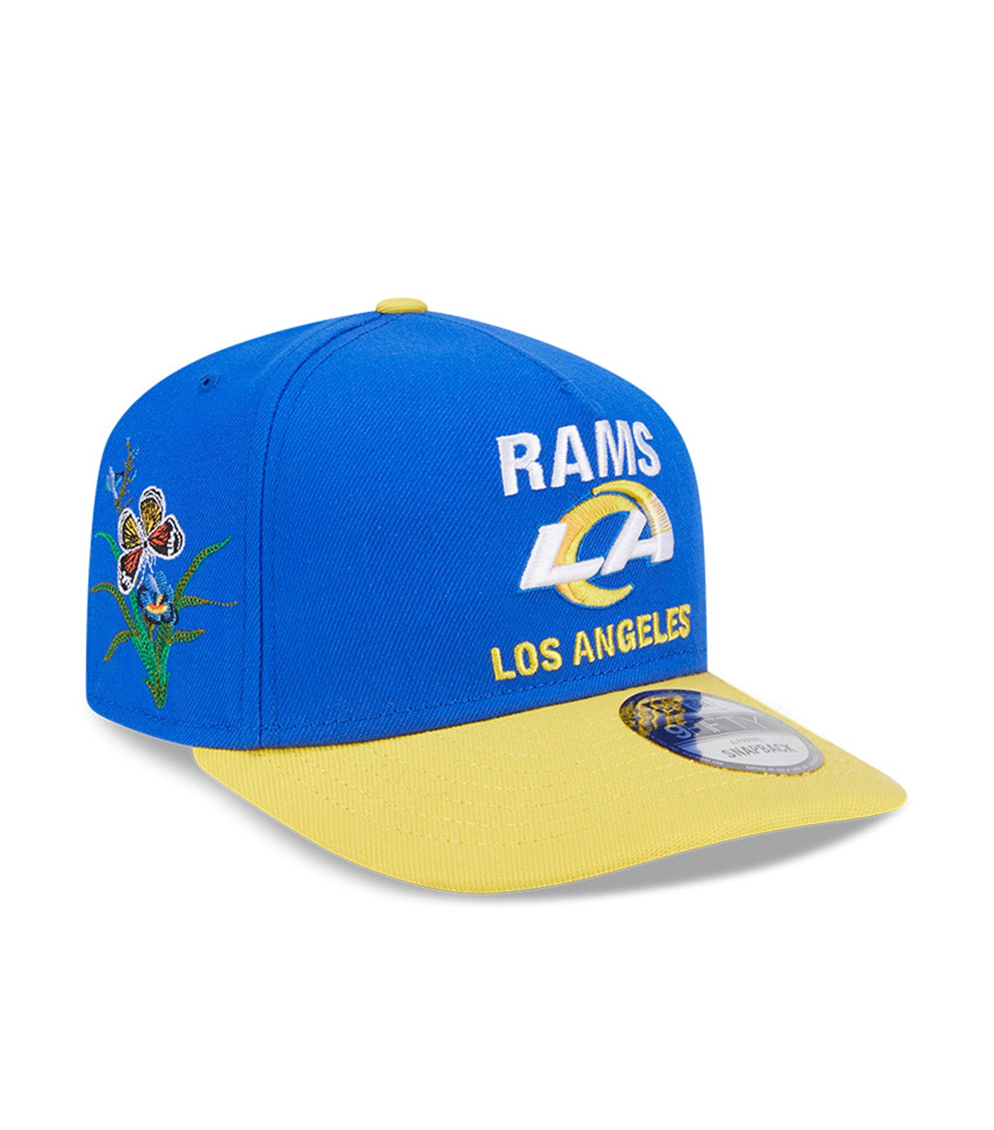 New Era x FELT Los Angeles Rams NFL 9FIFTY A-Frame Snapback Blue/Yellow