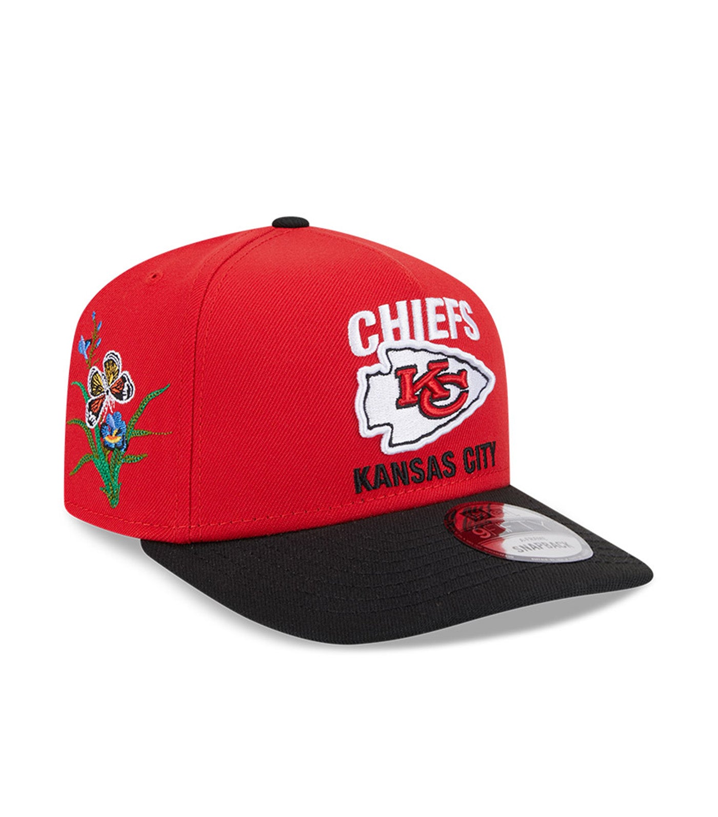 New Era x FELT Kansas City Chiefs NFL 9FIFTY A-Frame Snapback Red/Black