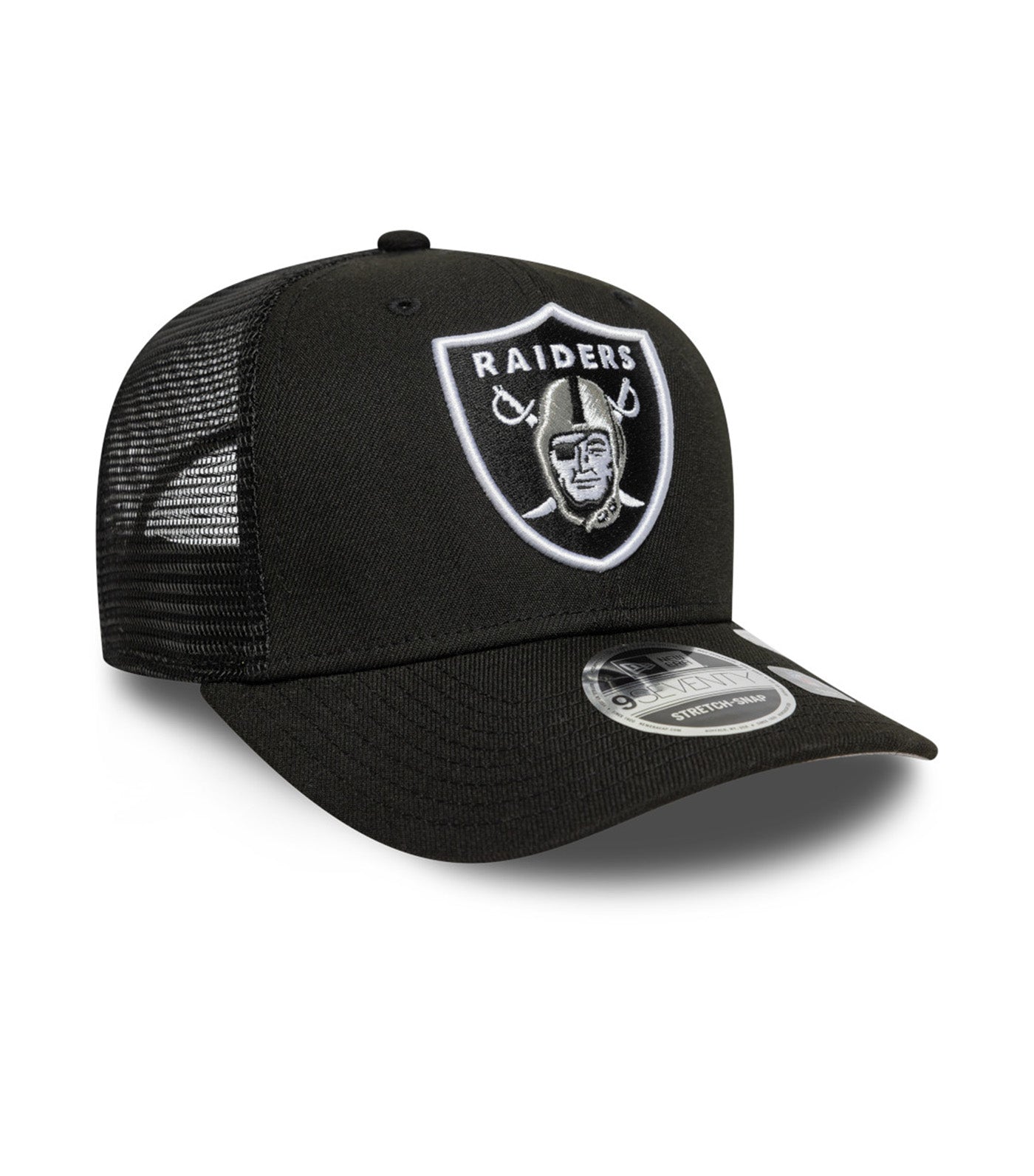 Las Vegas Raiders 9SEVENTY Stretch Snapback Cap Black
